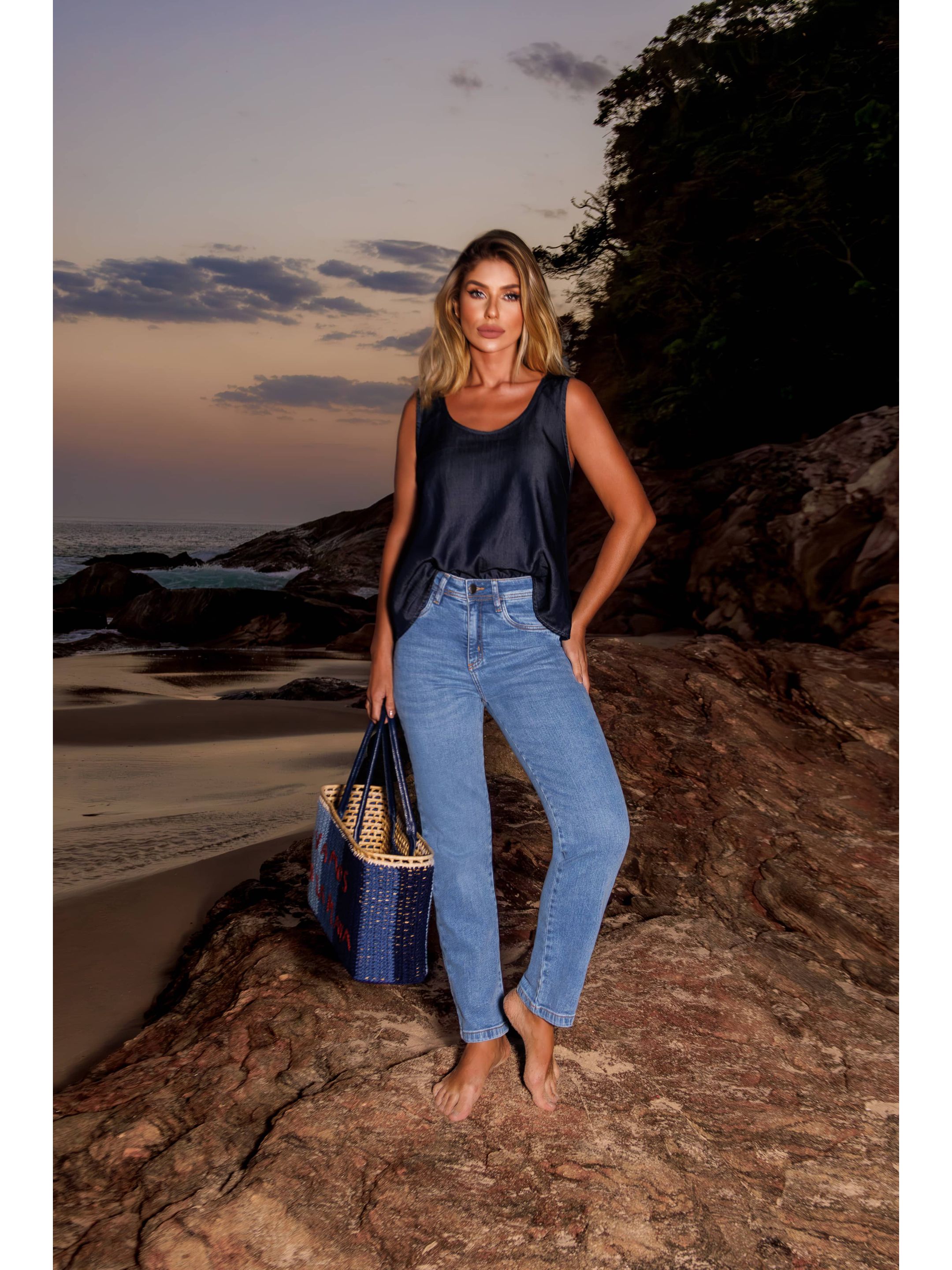 Mide Rise Straight - 1815/29 - SIENA JEANS 