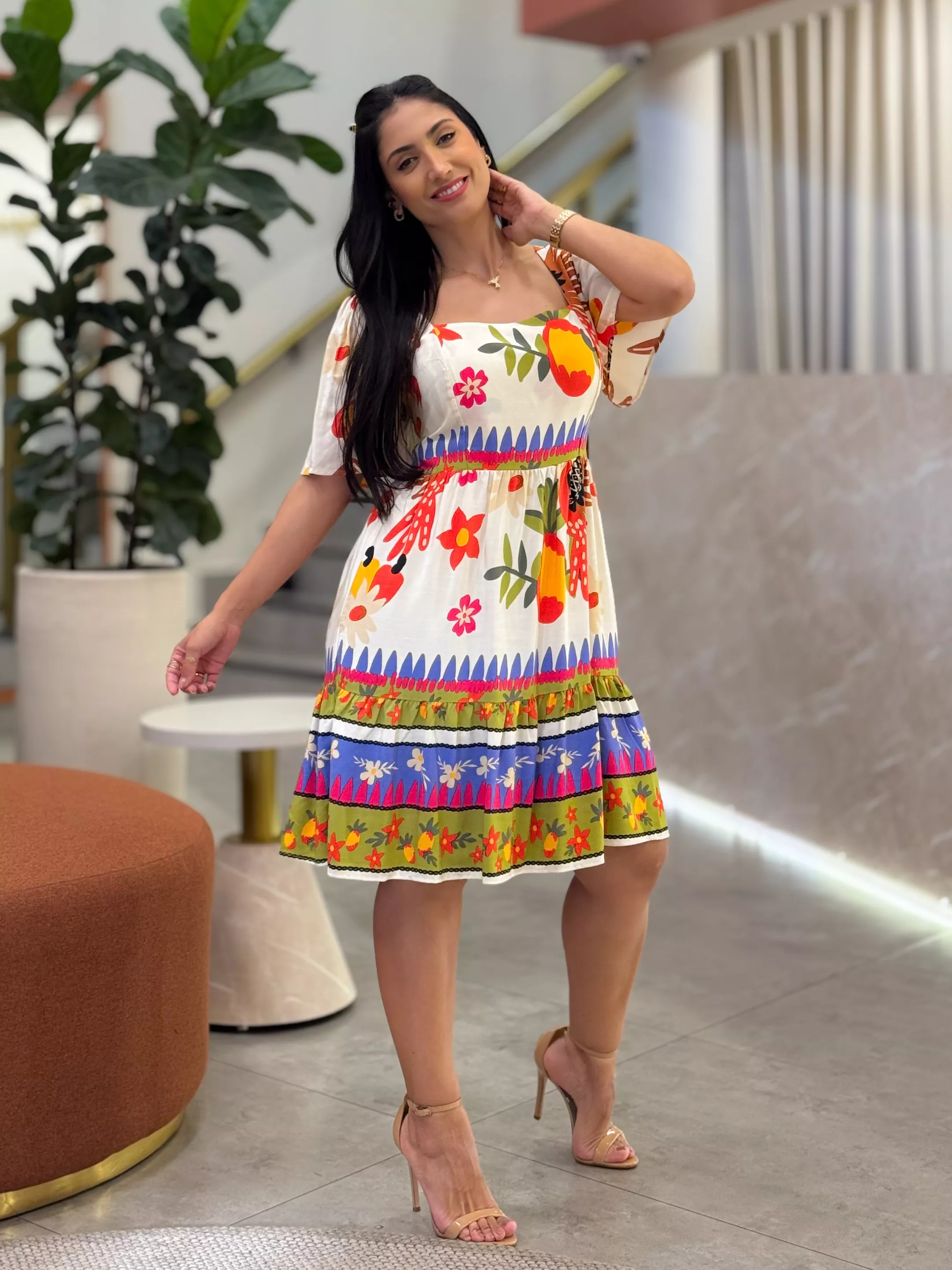 Vestido Mariane Branco