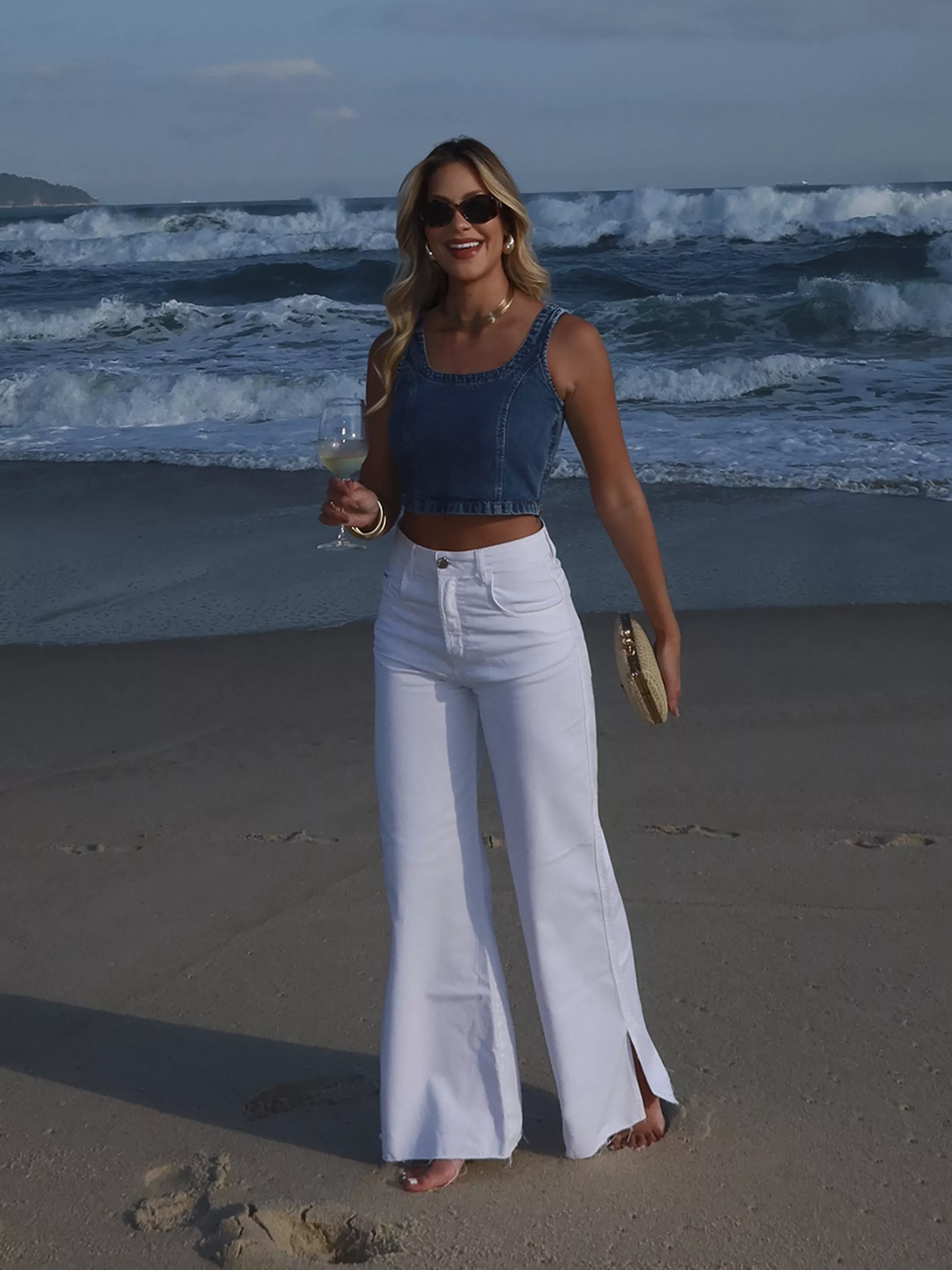 CL.WIDE LEG COLOR FENDA - 2031... - SIENA JEANS 