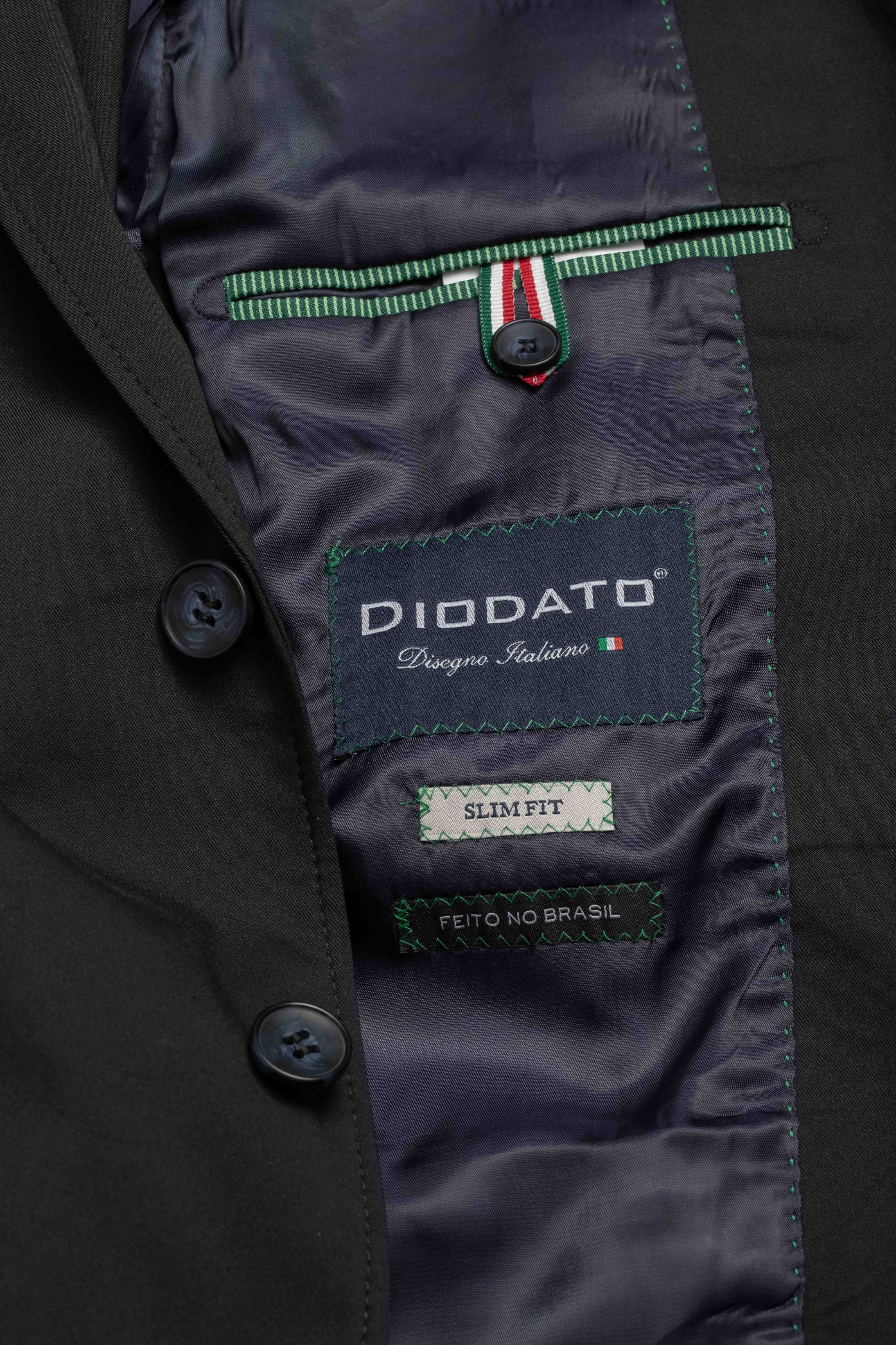 Blazer Slim Fit Marinho