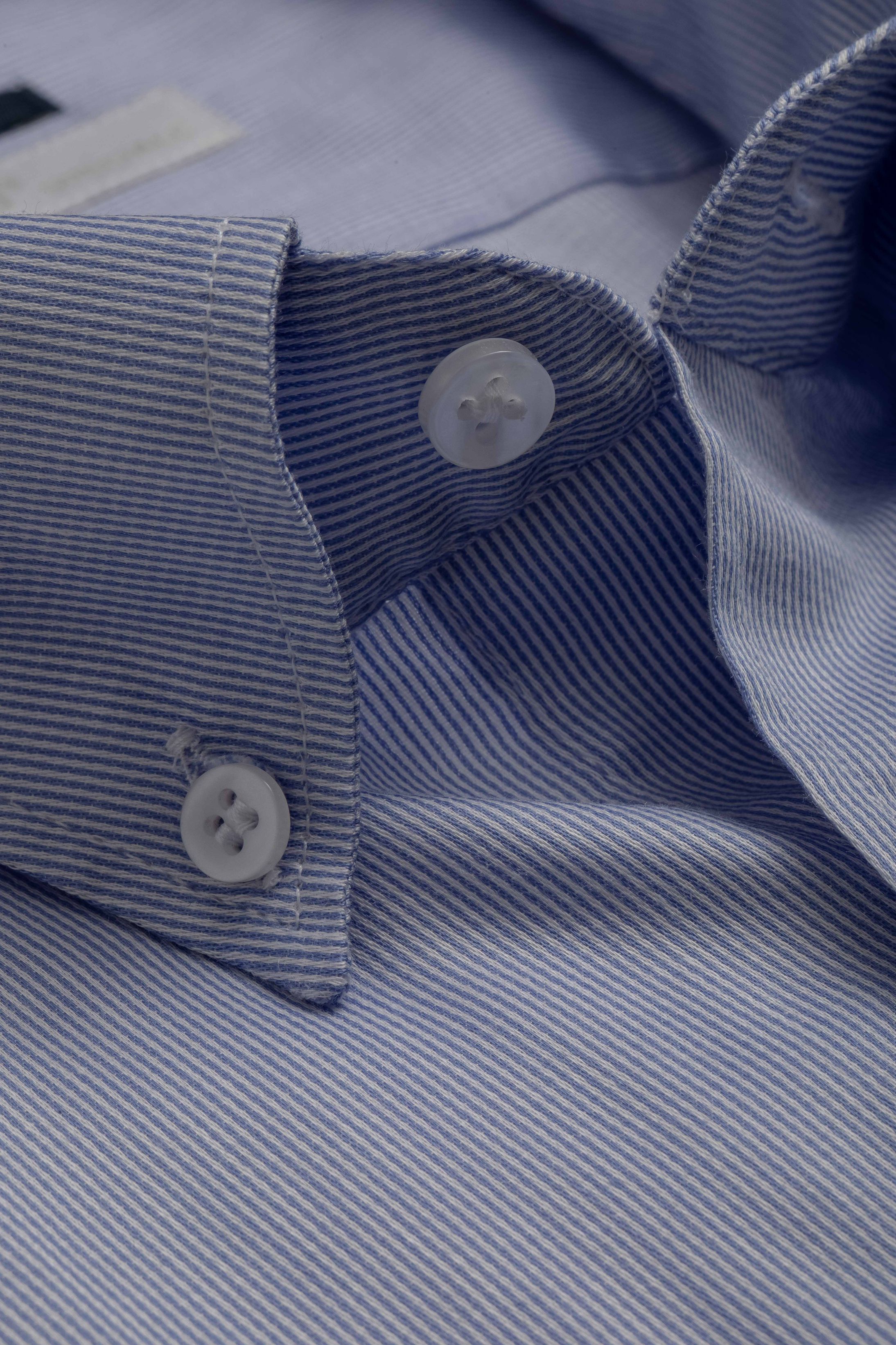Camisa Manga Longa Regular Listrada azul 