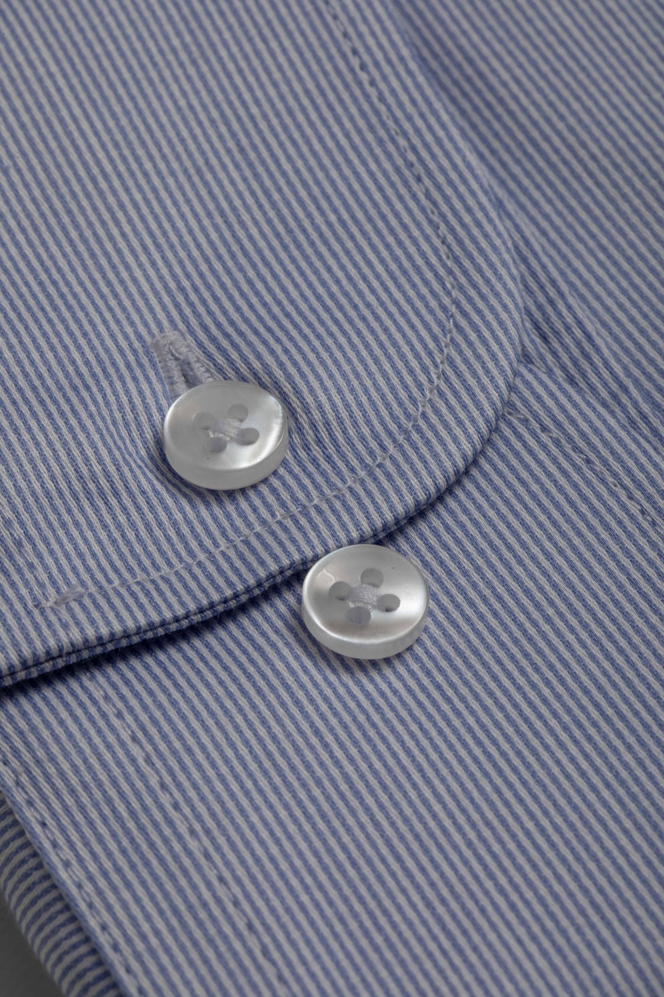 Camisa Manga Longa Regular Listrada azul 