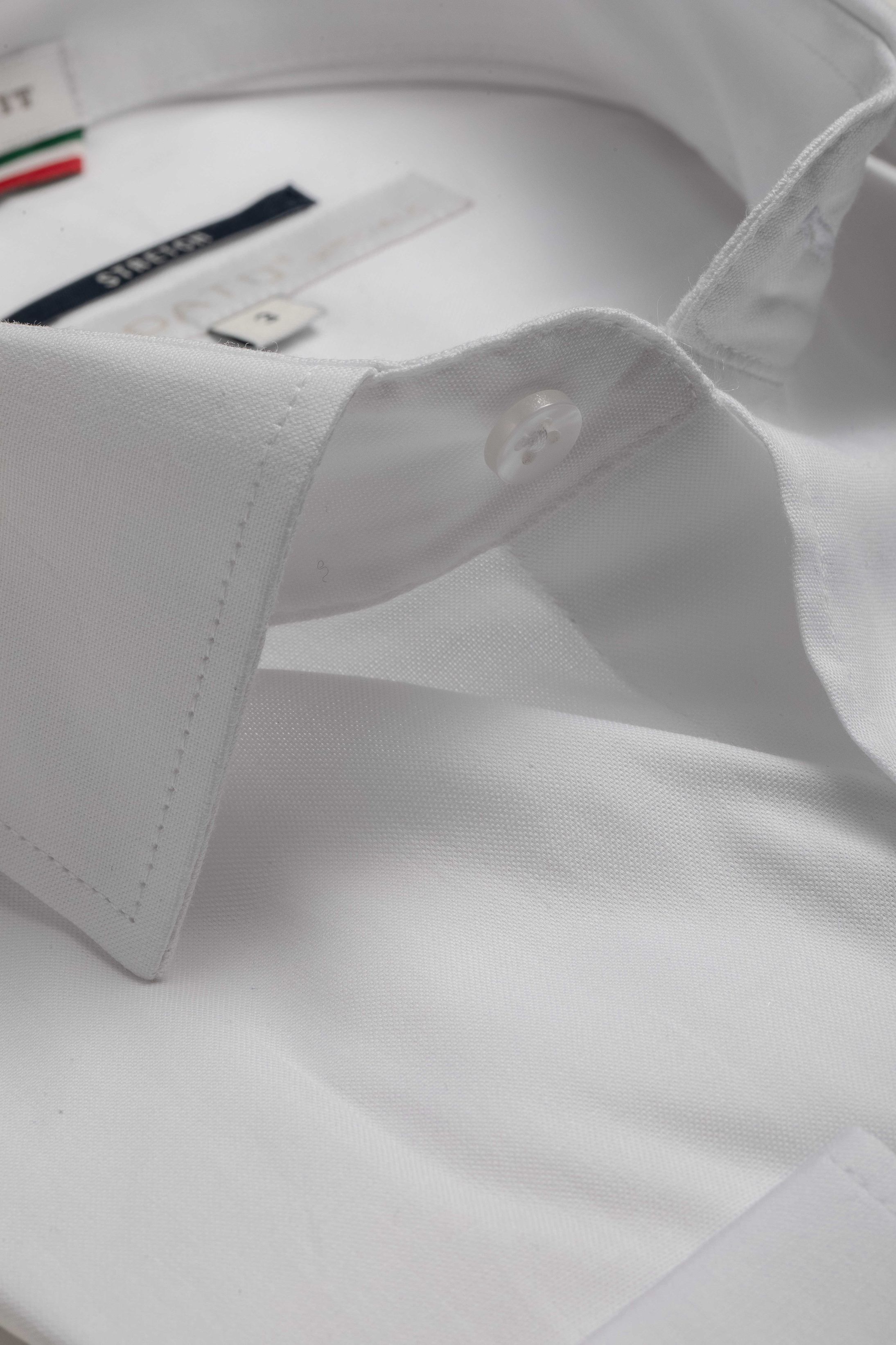 Camisa Manga Longa Slim fit Branco - Diodato Alfaiataria