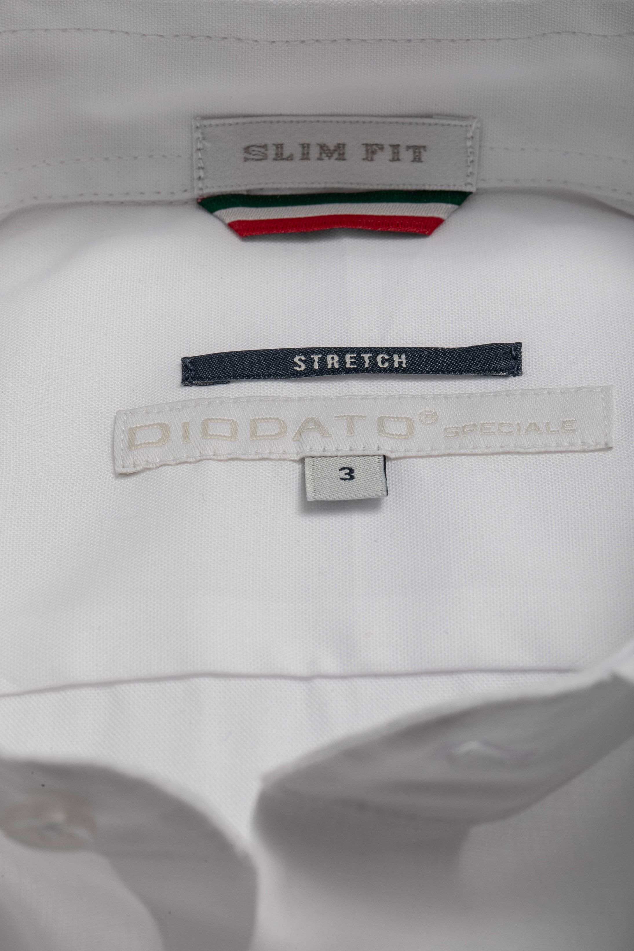 Camisa Manga Longa Slim fit Branco