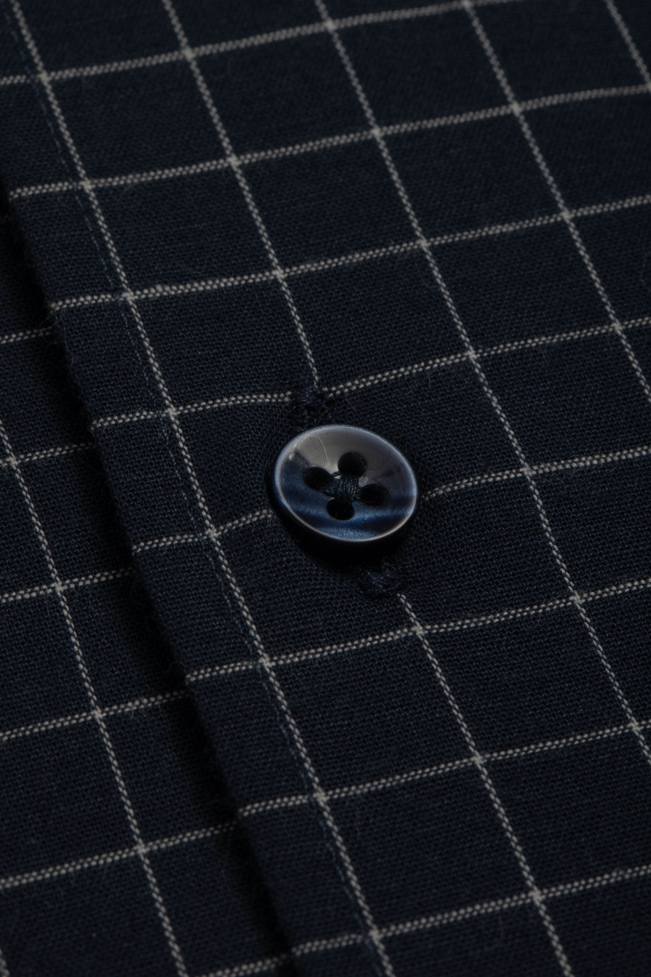Camisa Manga Longa Regular Marinho