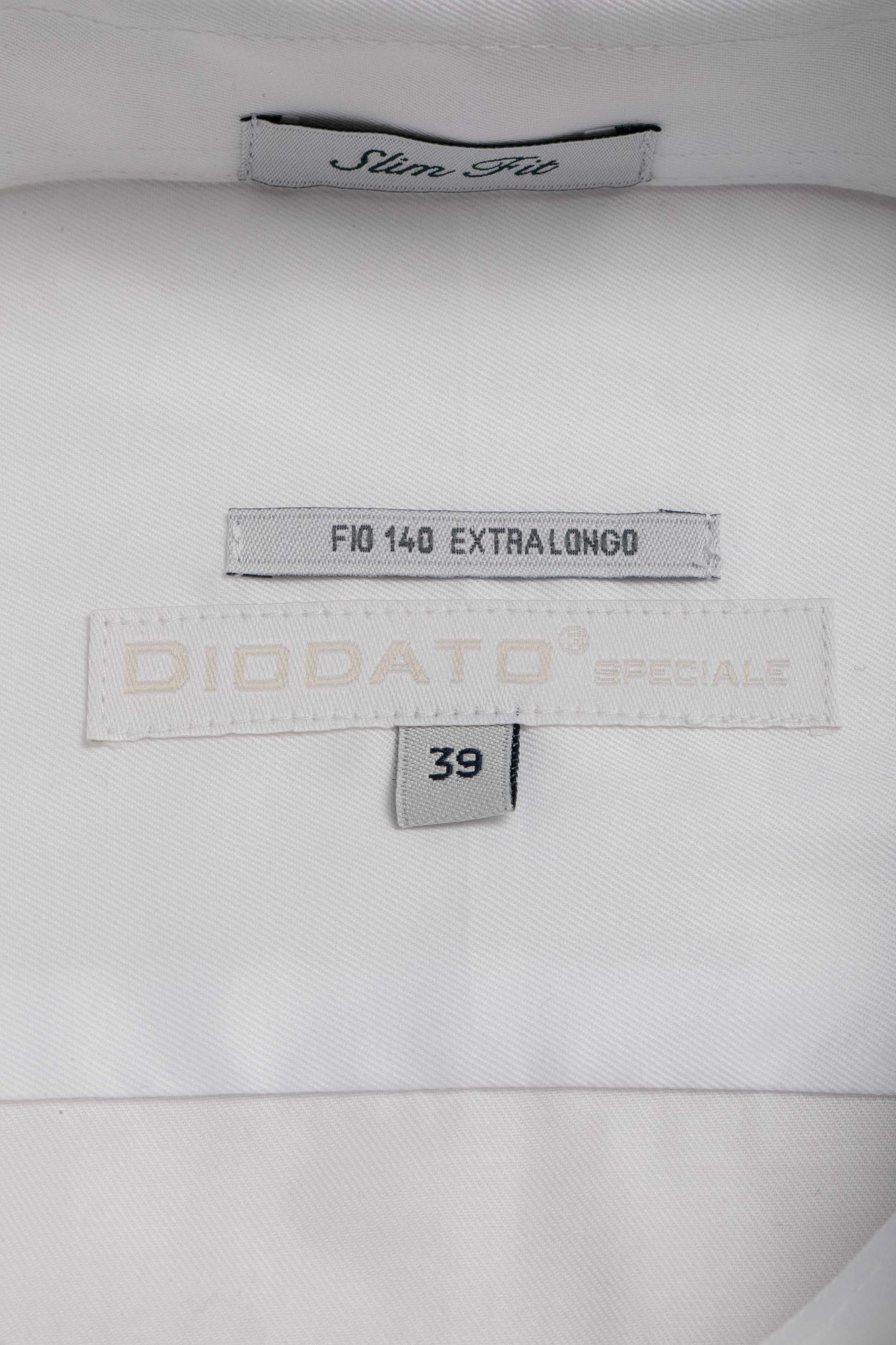 Camisa Social Slim fit Fio 140 Extra longo