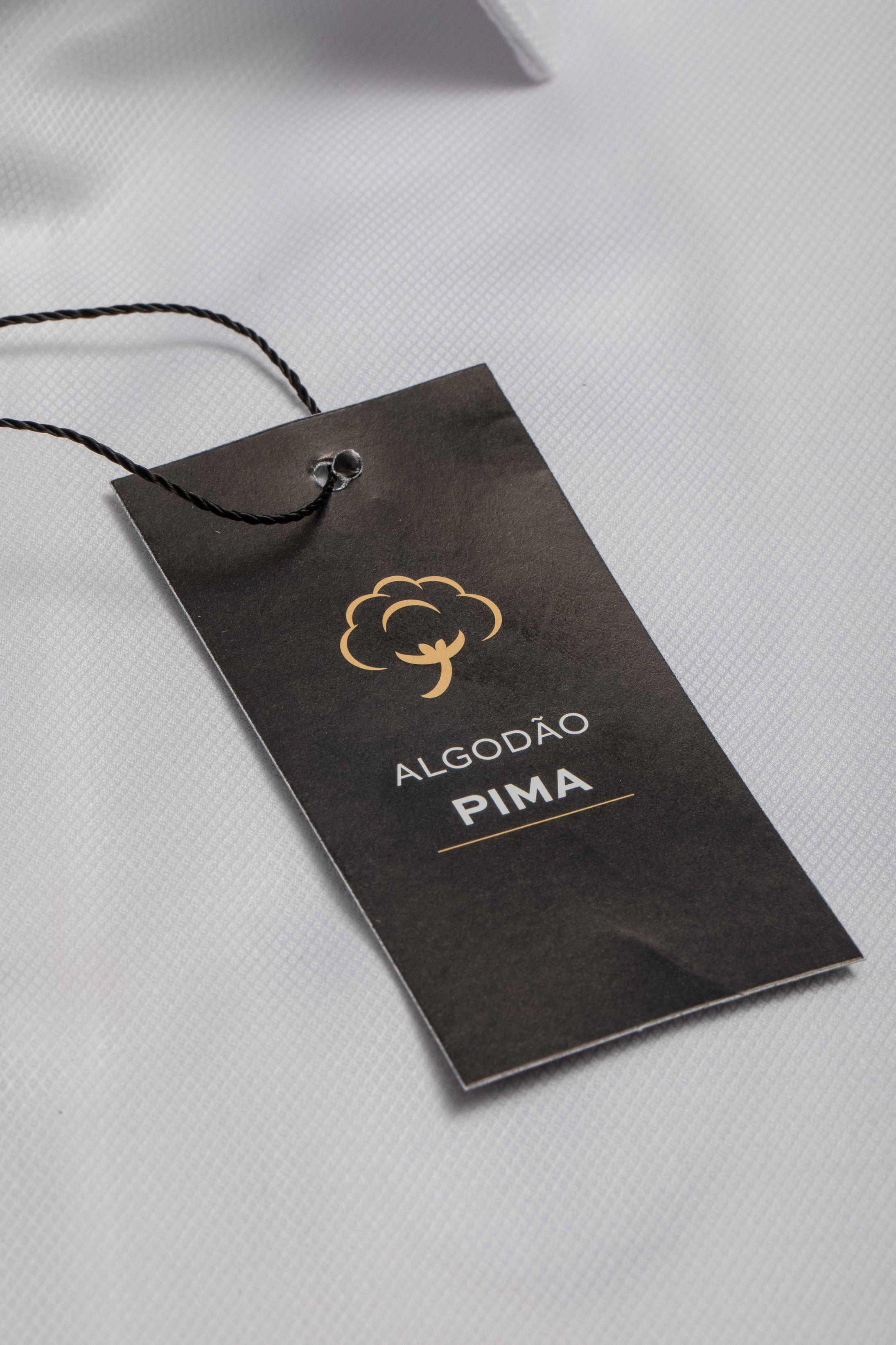 Camisa Social Slim Fit Fio 100 Pima Cotton 