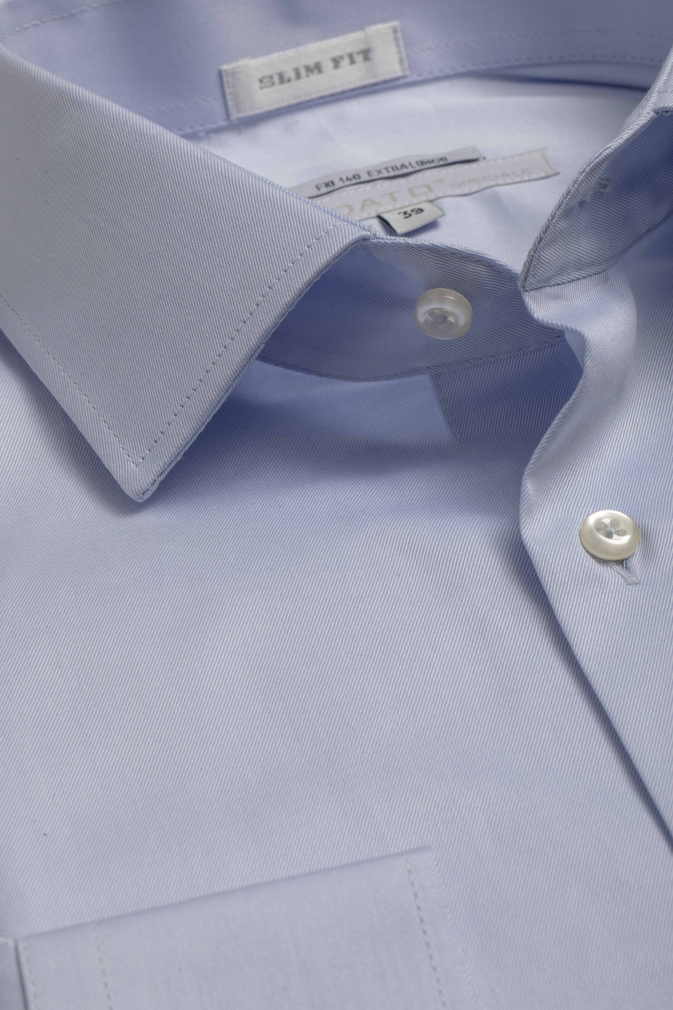 Camisa Social Slim Fit Fio 140 Extra longo 