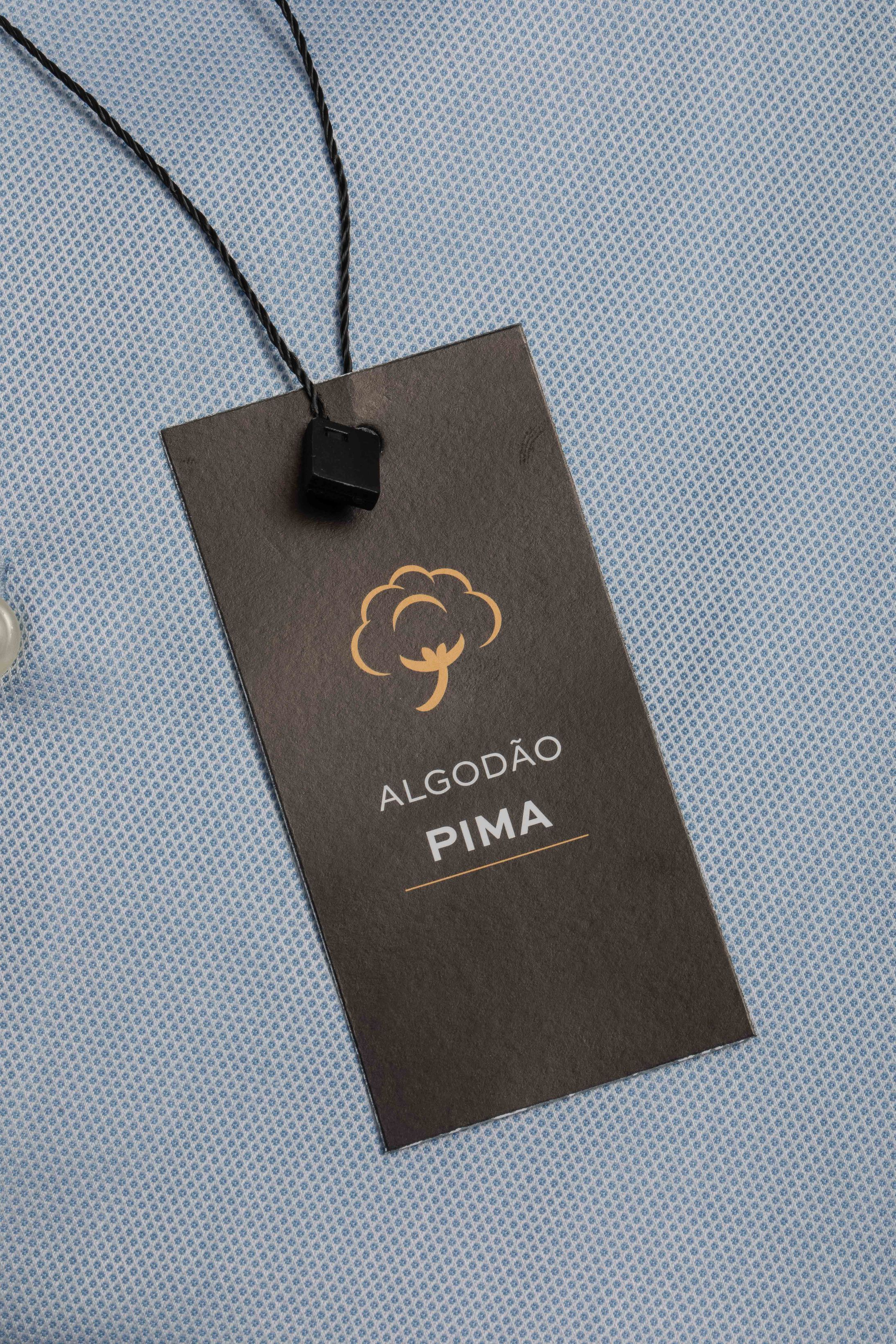 Camisa Social Slim Fit Fio 100 Pima Cotton 