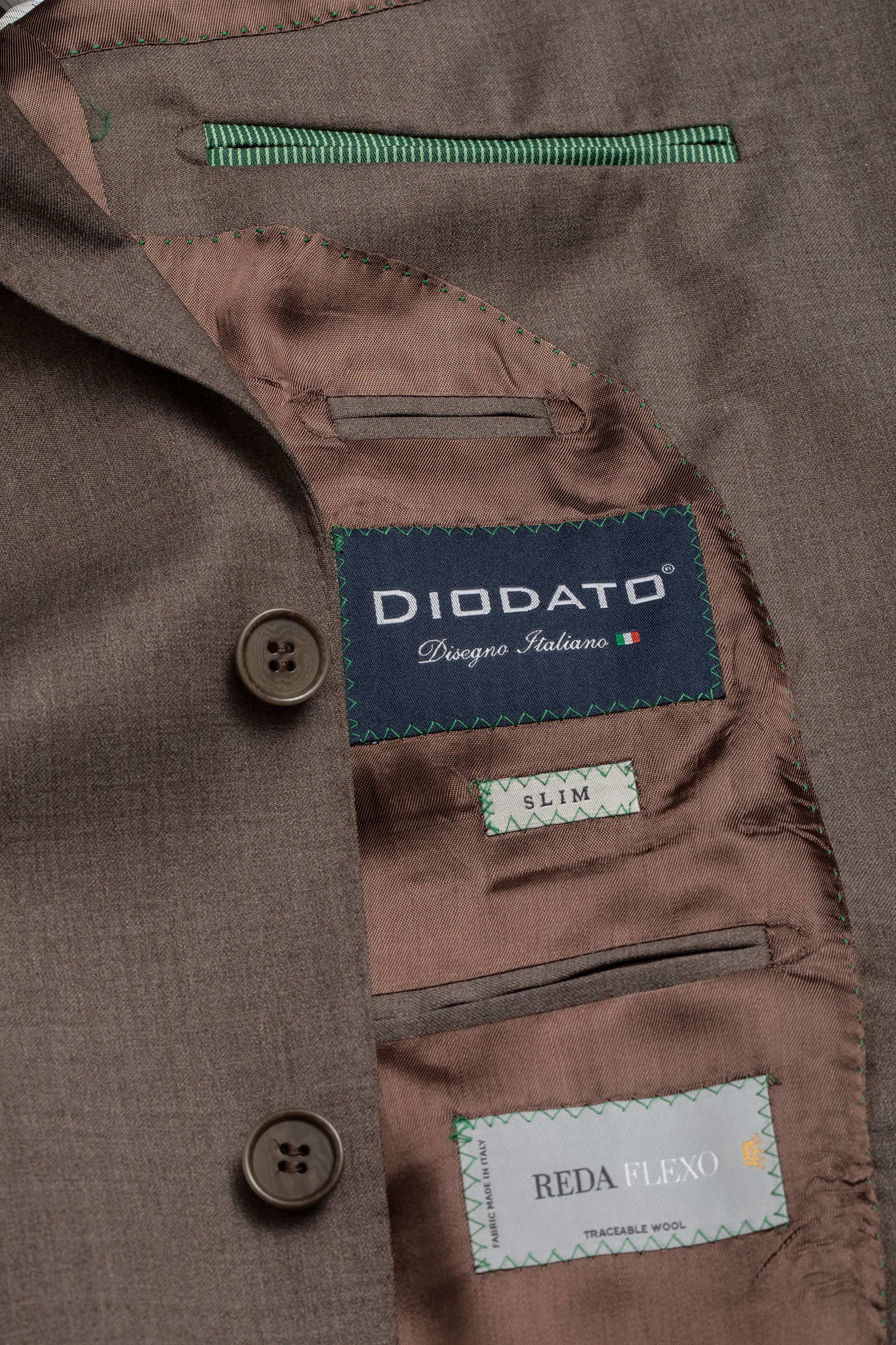 Costume Reda Super 110 Slim Castor