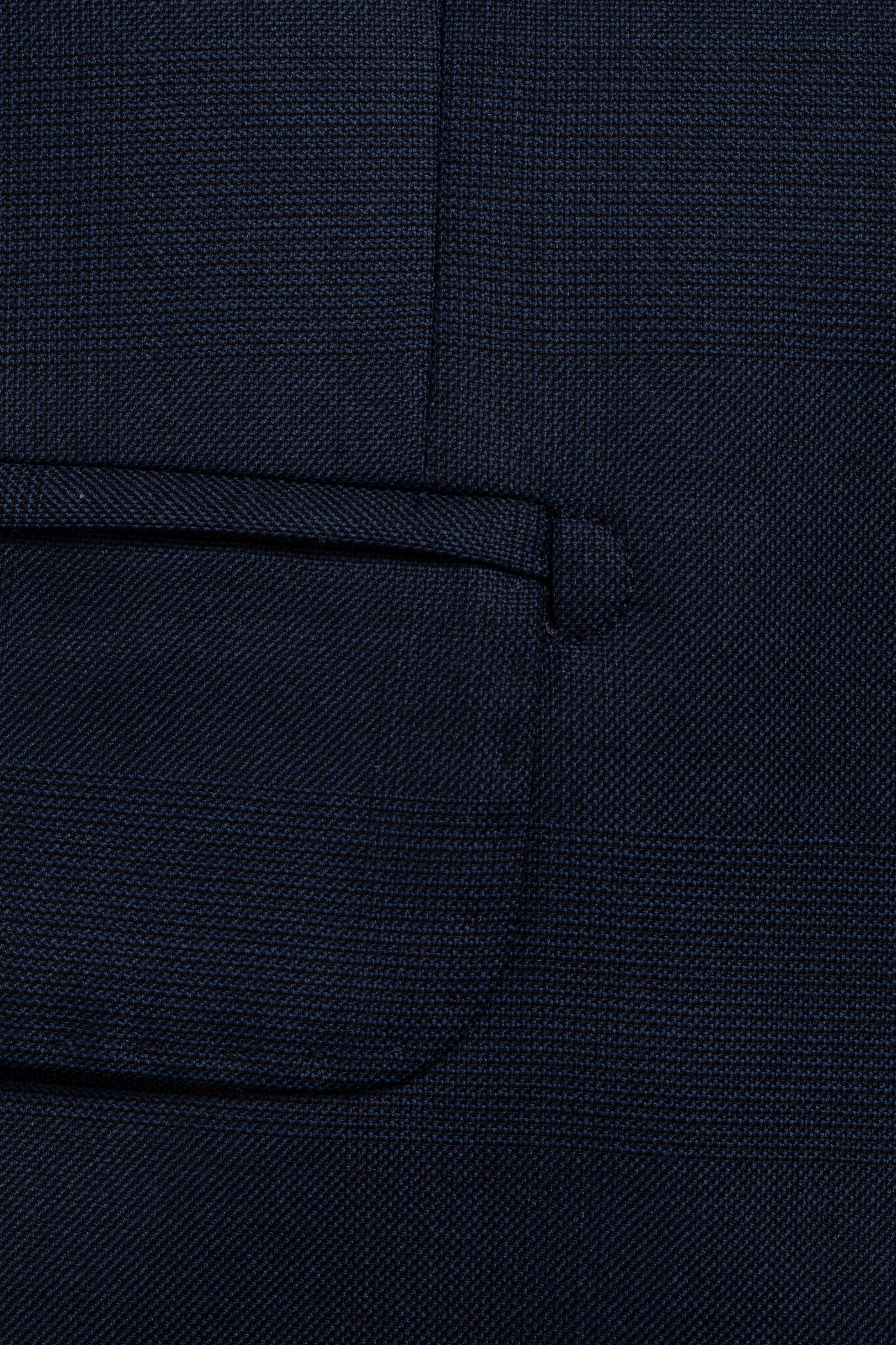 Costume Canônico Super 150 Slim Window Pane Marinh... - Diodato Alfaiataria