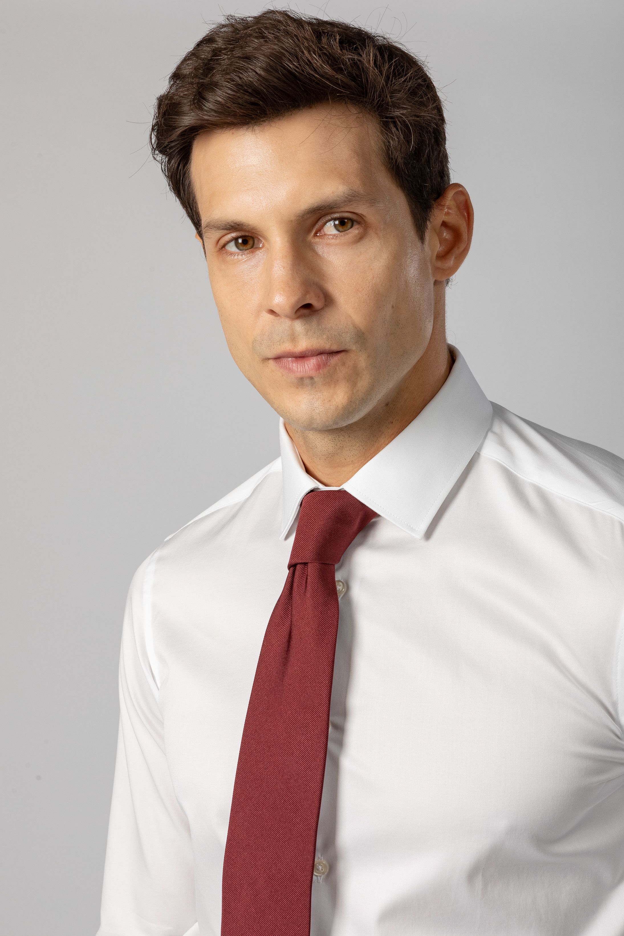 Camisa Social Slim fit Fio 140 Extra longo