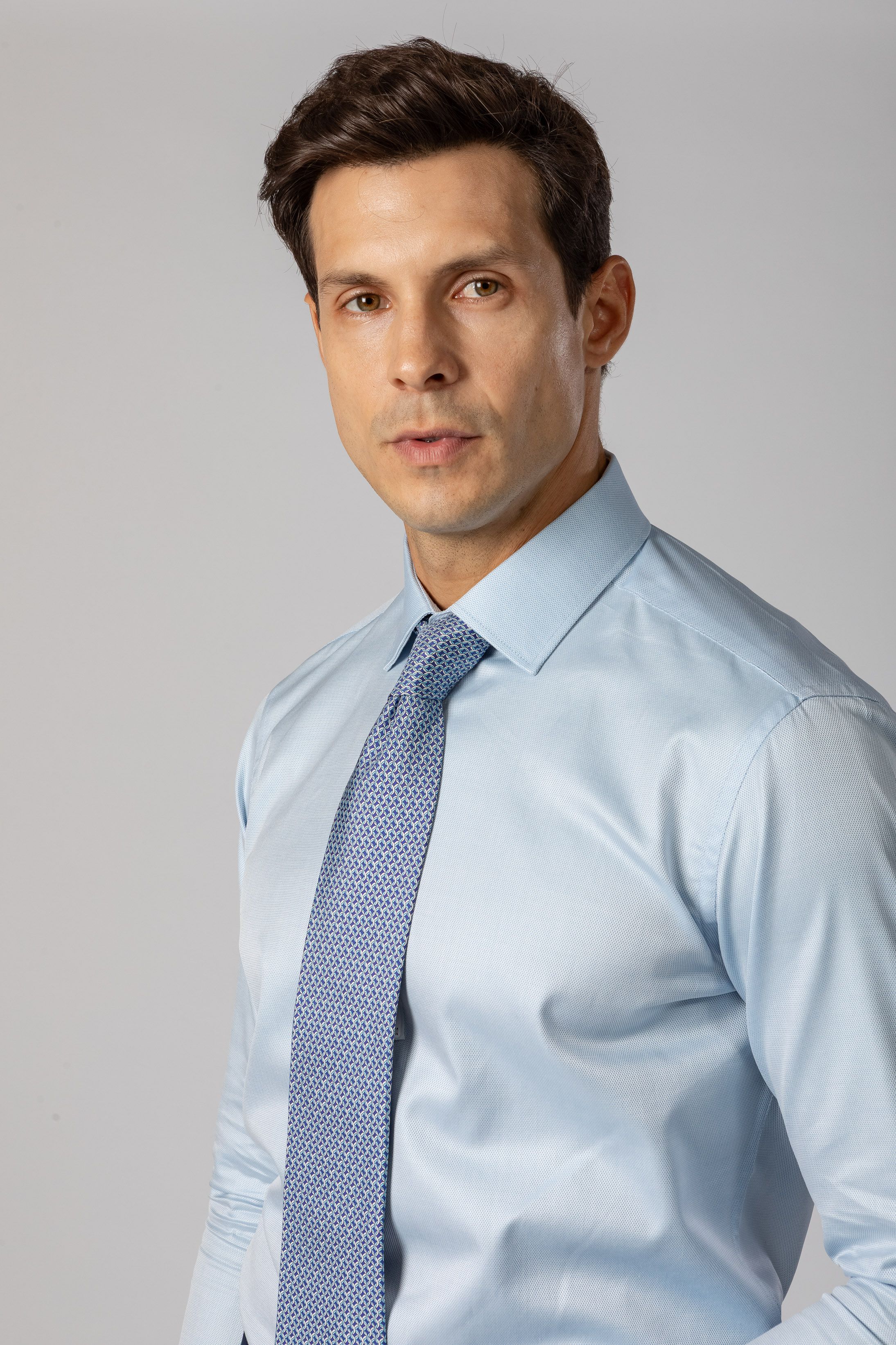 Camisa Social Slim Fit Fio 100 Pima Cotton - Diodato Alfaiataria