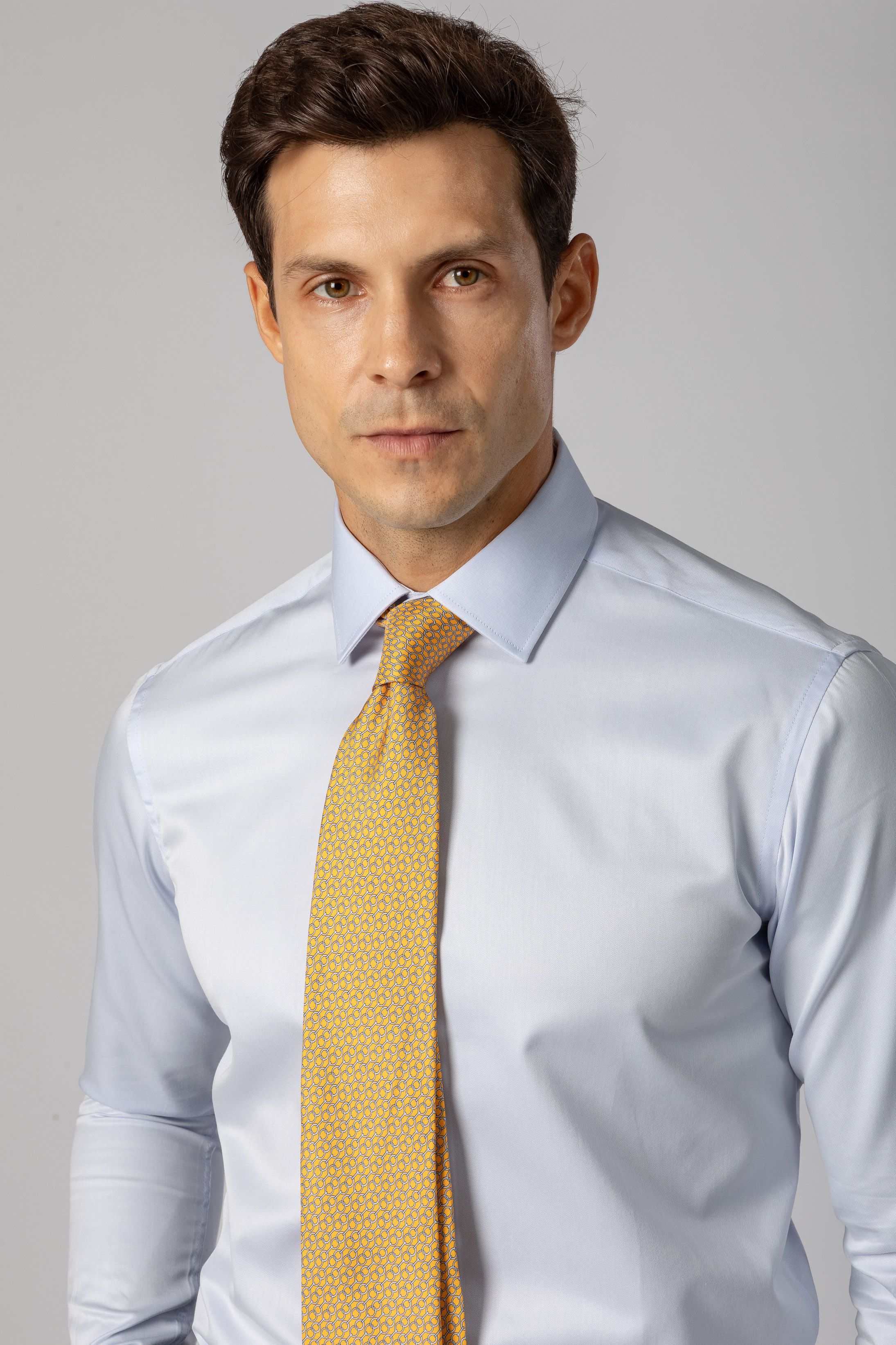 Gravata Dan Smith Ascot Extra Longa - Conjunto Com Lenço Para Casamentos E Eventos