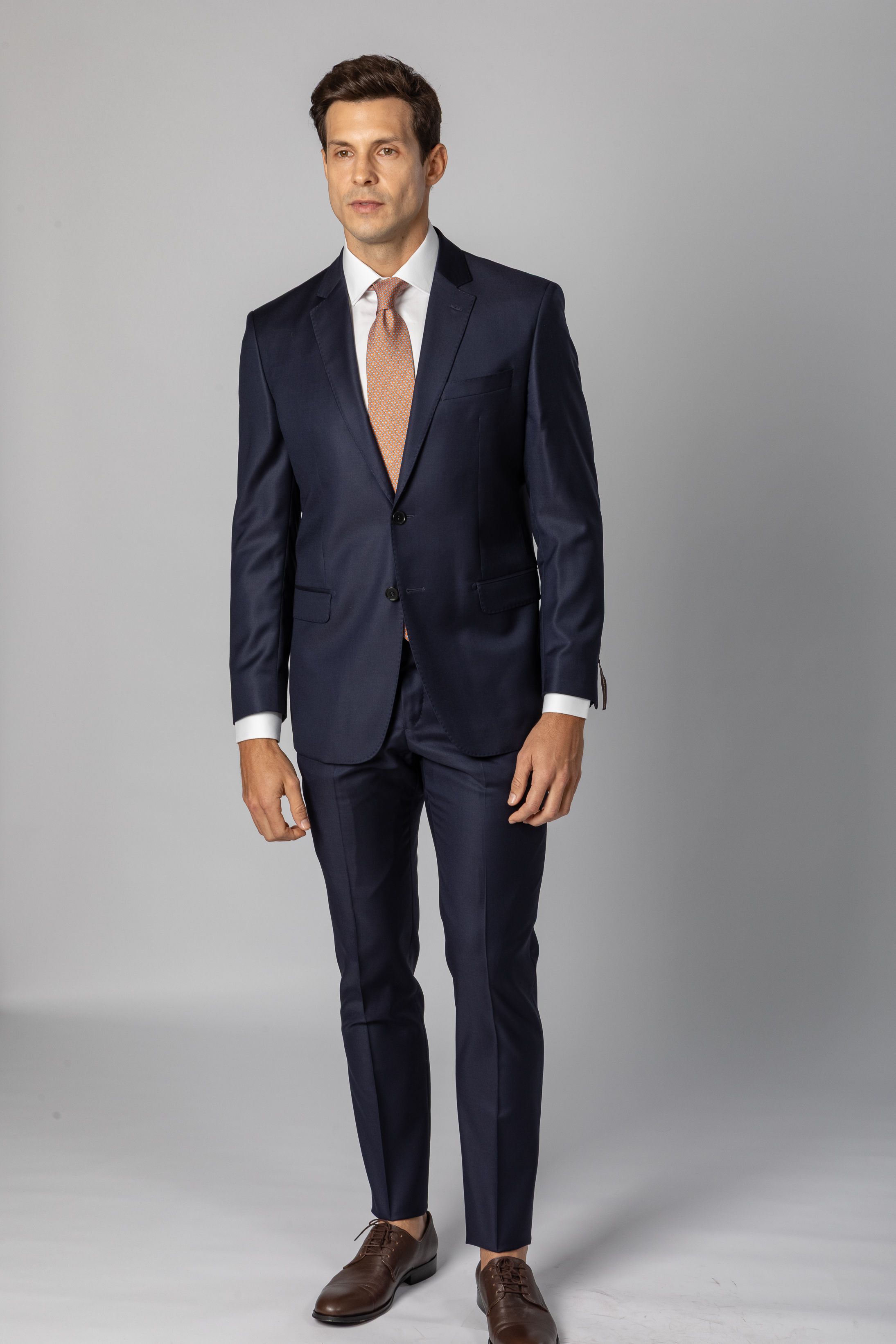 Costume Canônico Super 110 Slim Marinho - Diodato Alfaiataria