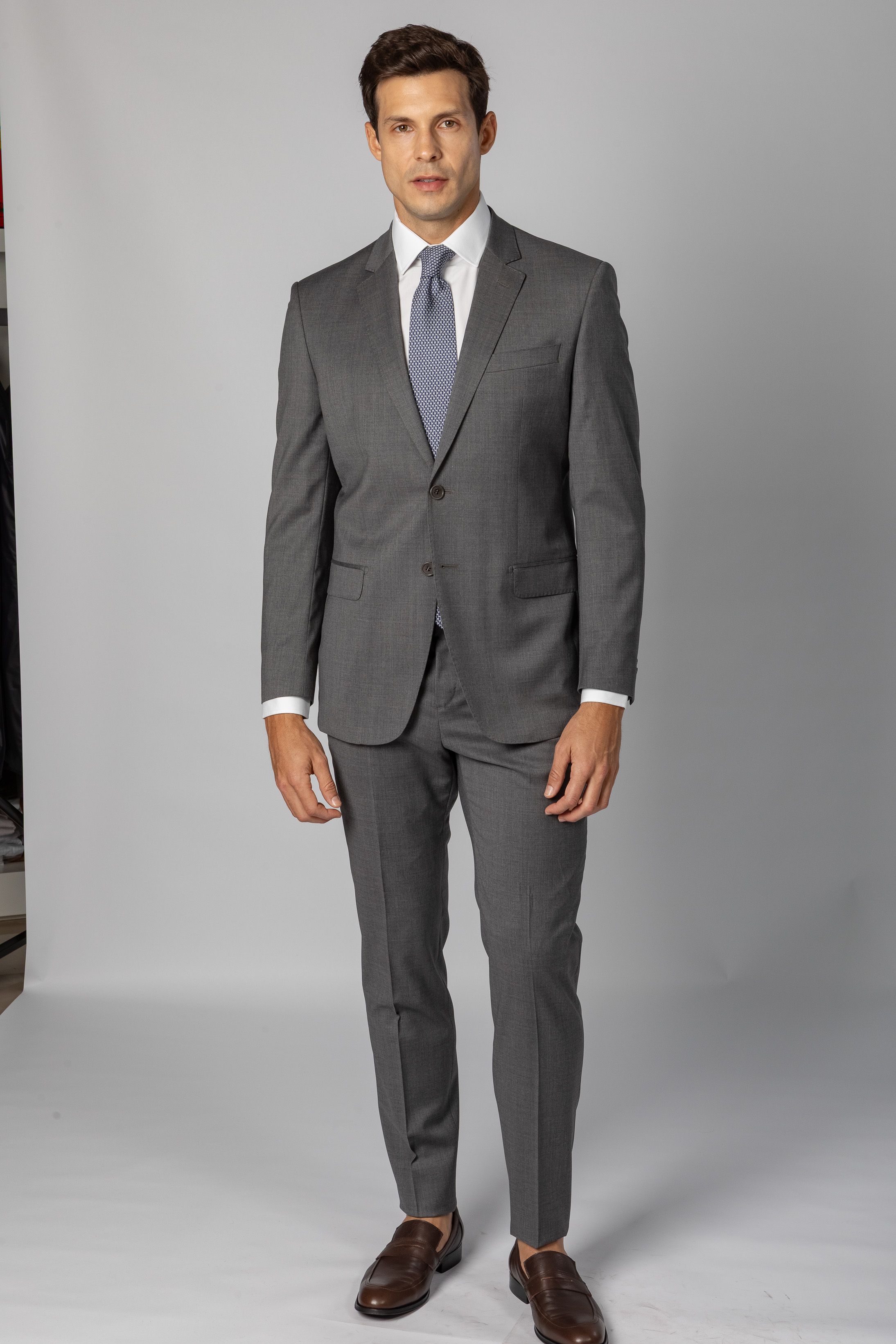 Costume Reda Super 110 Slim Cinza claro