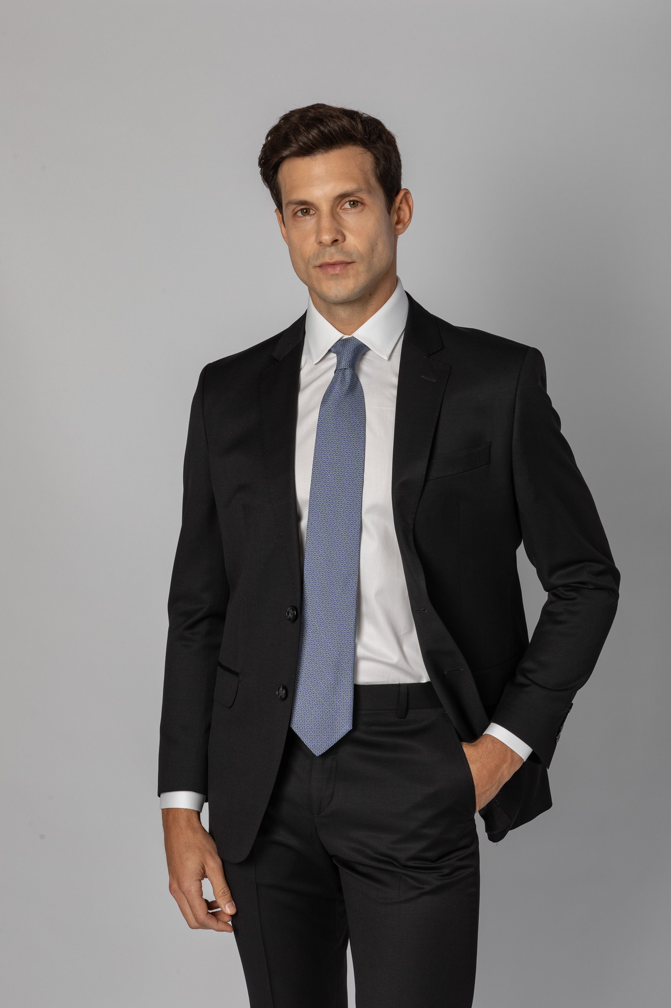 Costume Super 120 Slim Preto - Diodato Alfaiataria