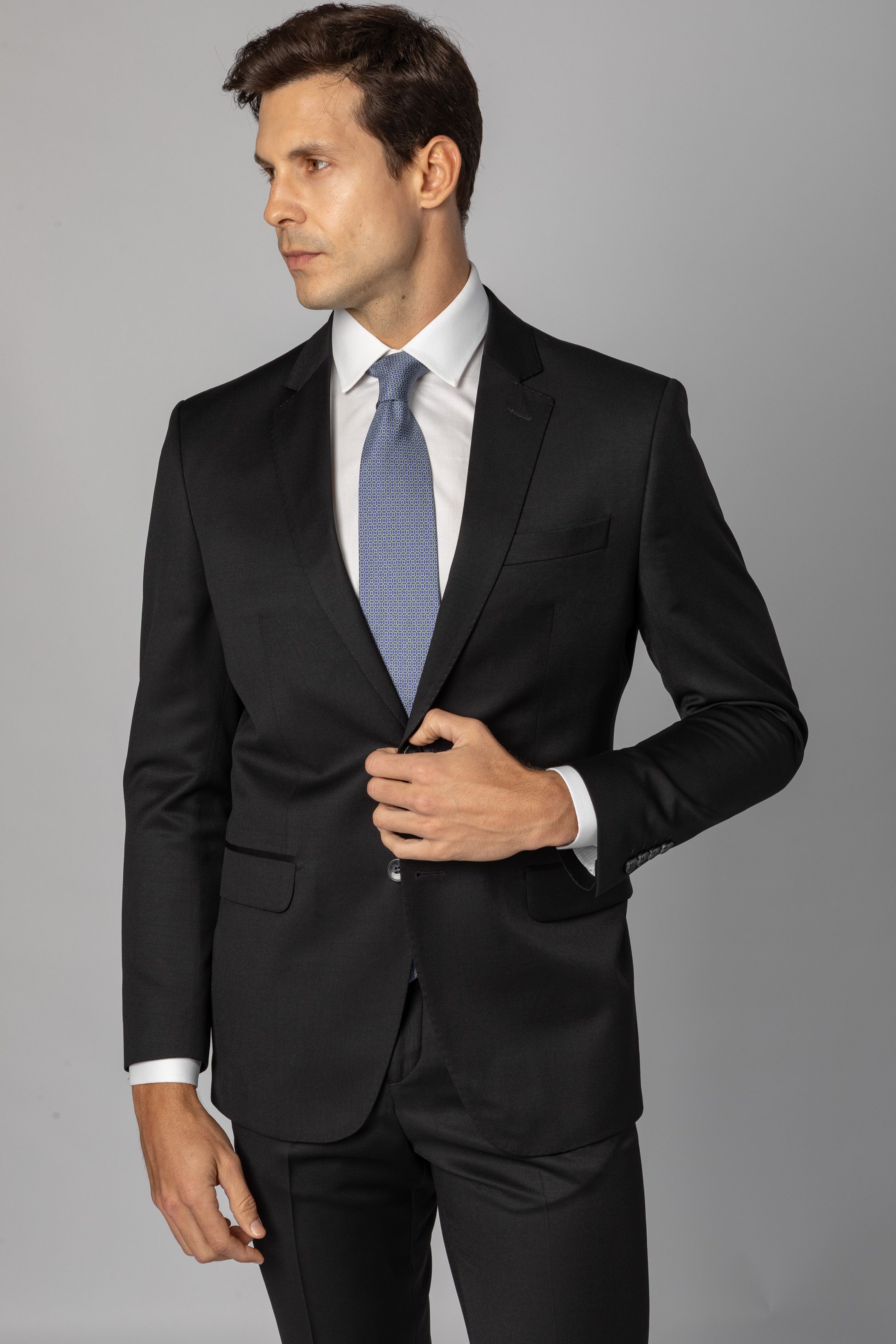 Costume Super 120 Slim Preto