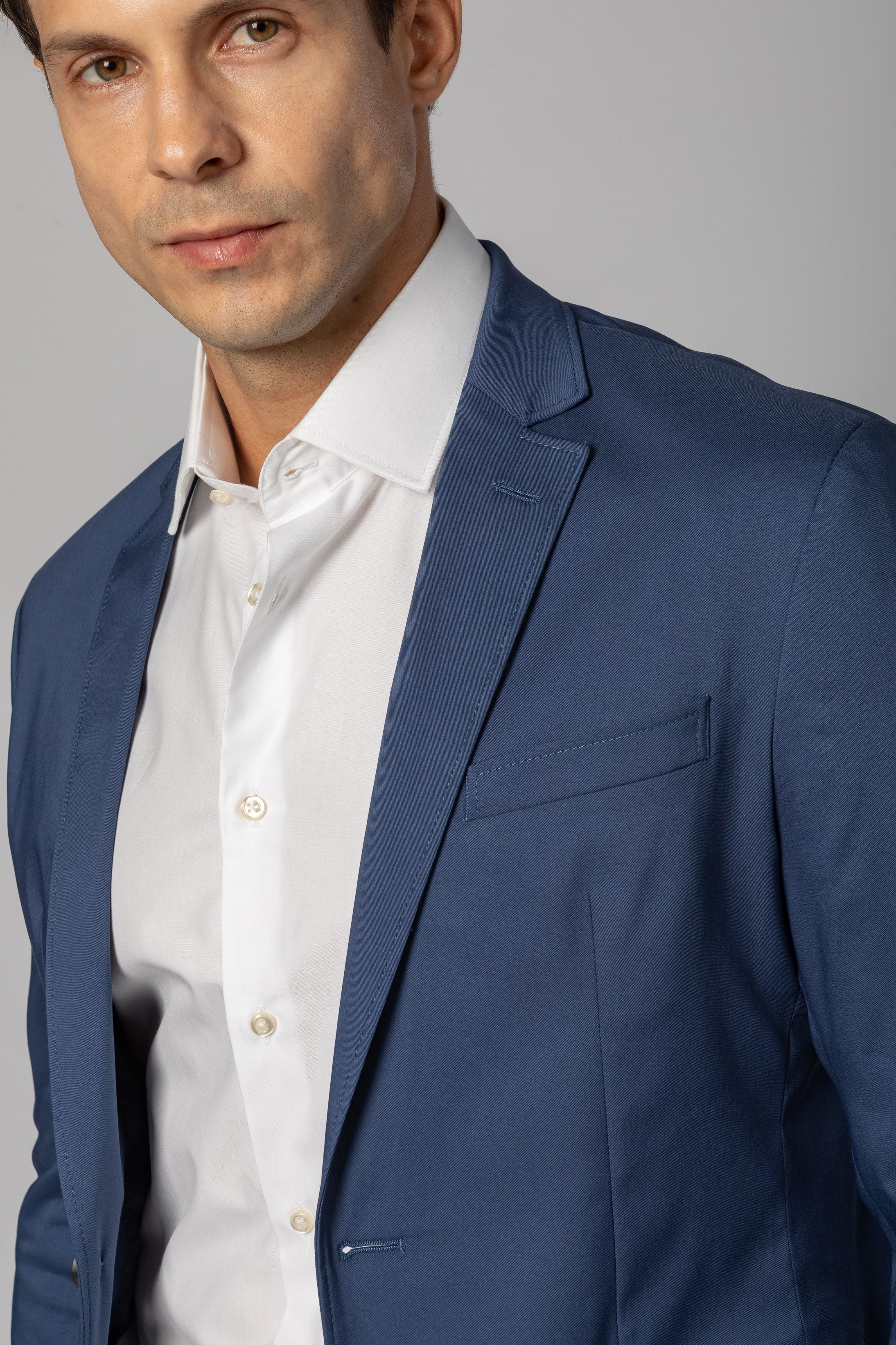 Blazer Slim Fit Azul - Diodato Alfaiataria