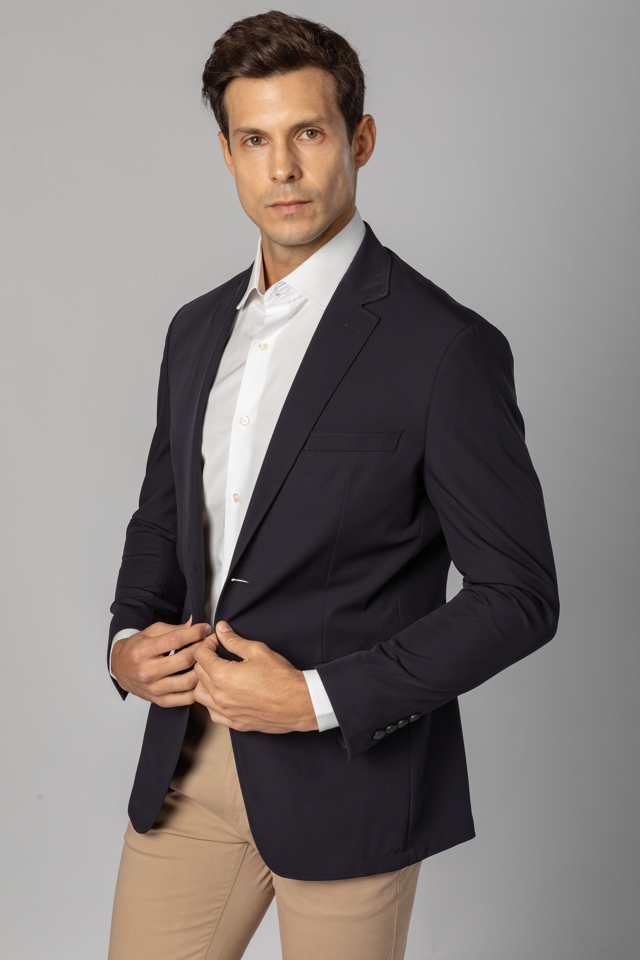 Blazer Slim Fit Firenze Marinho noite - Diodato Alfaiataria