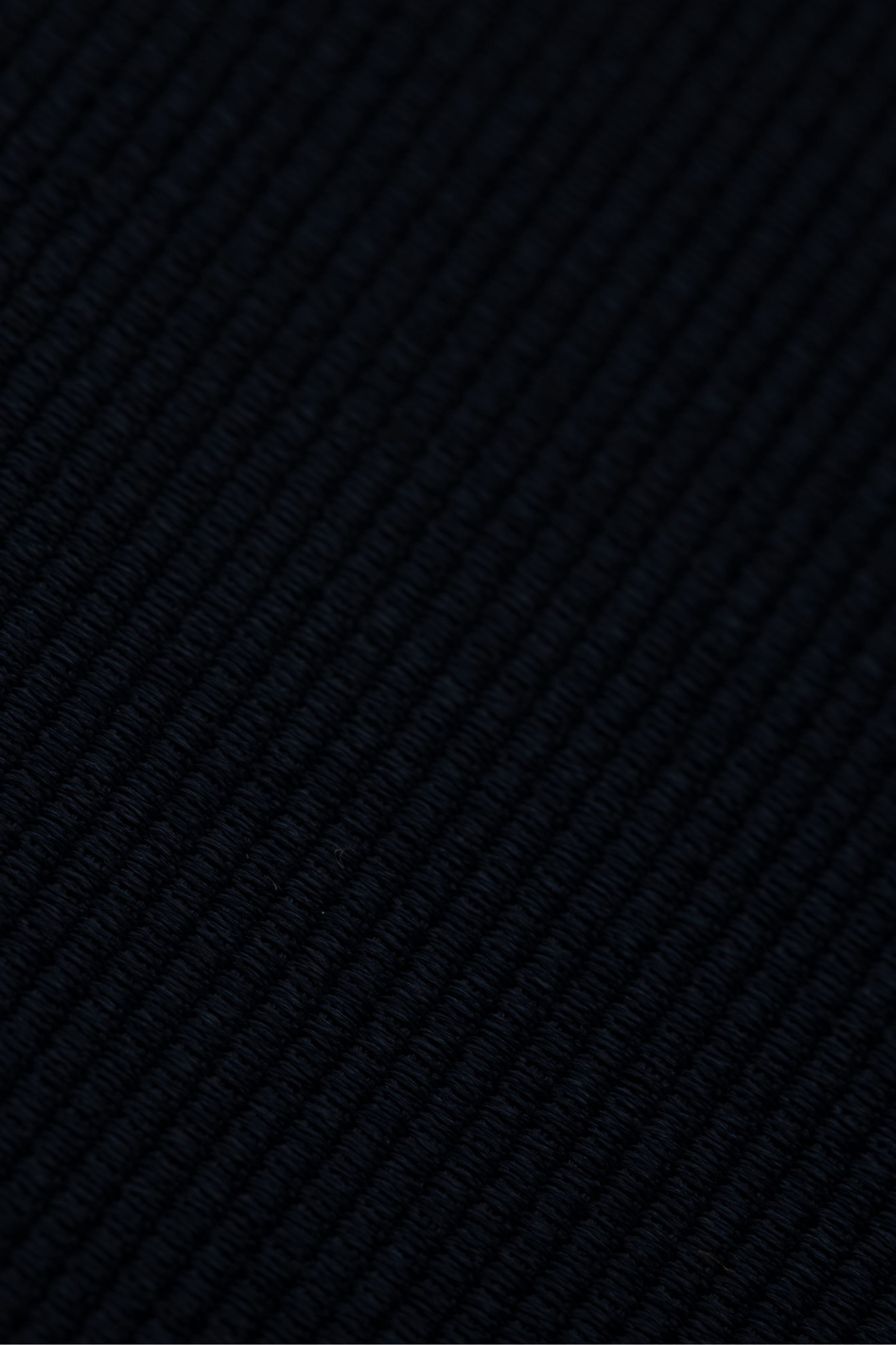 Gravata Seda Italiana Jacquard Marinho