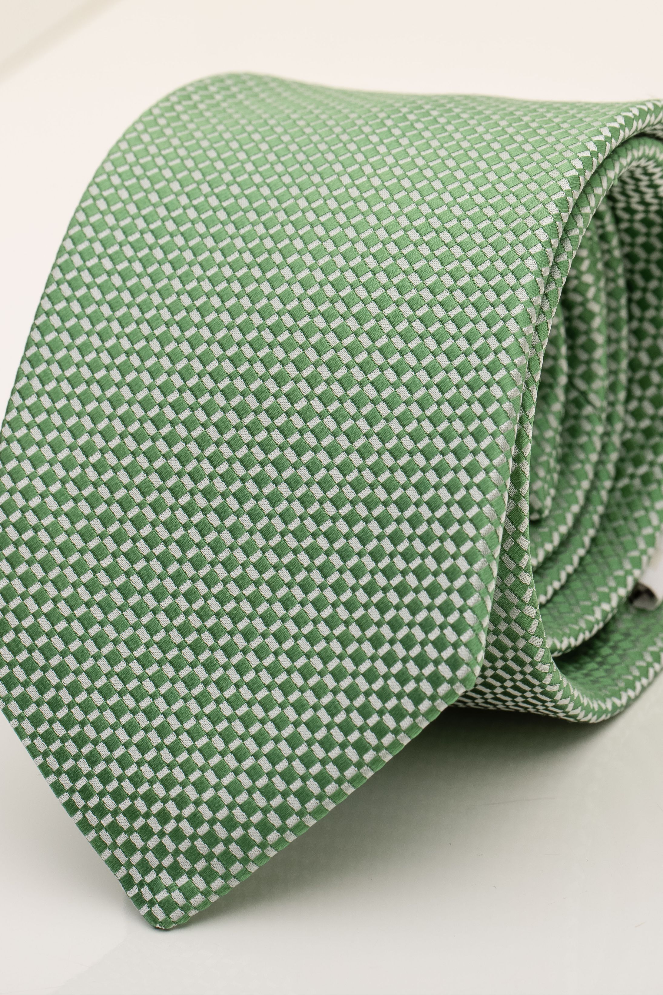 Gravata Seda Italiana Verde Claro
