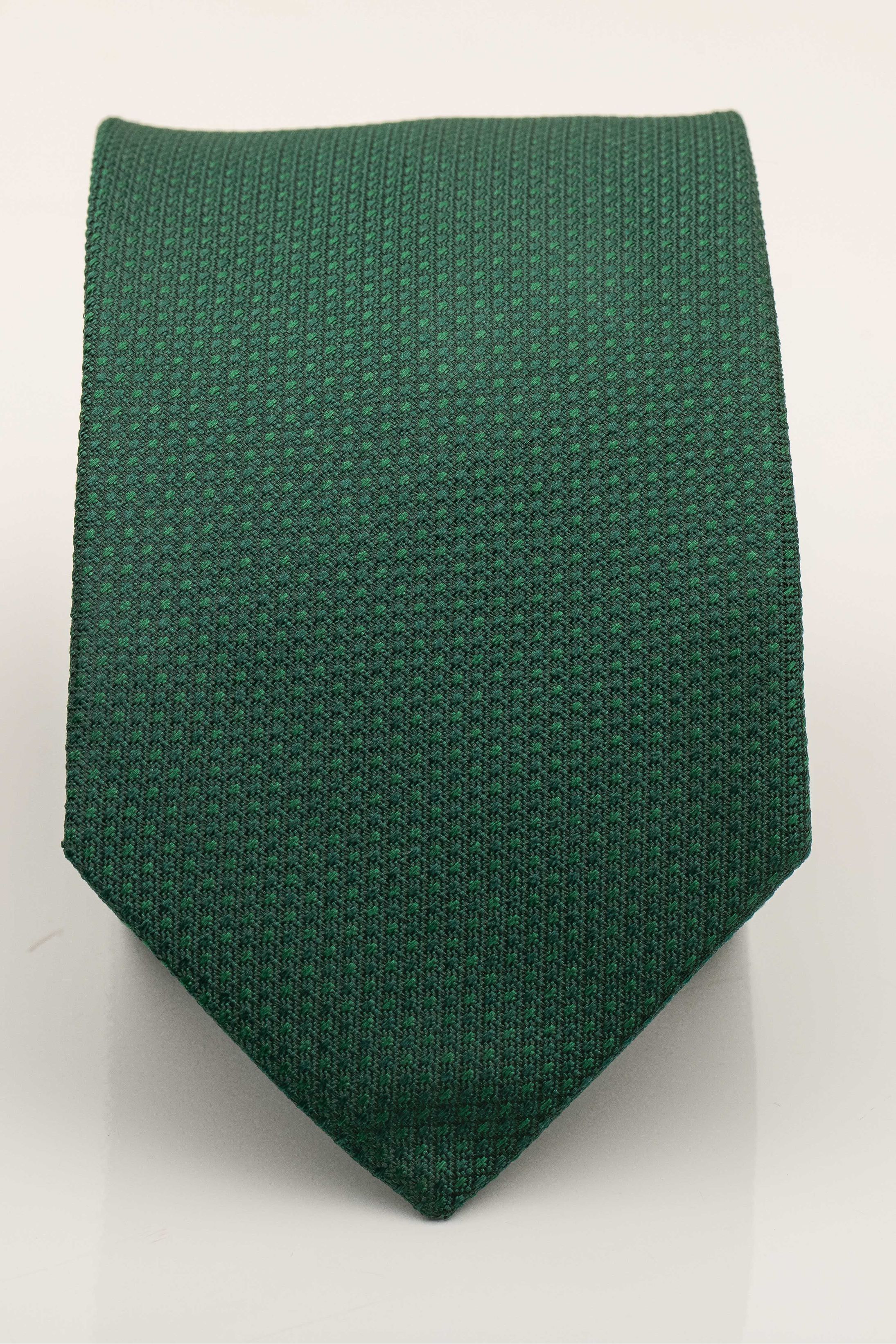 Gravata Seda Italiana verde - Diodato Alfaiataria