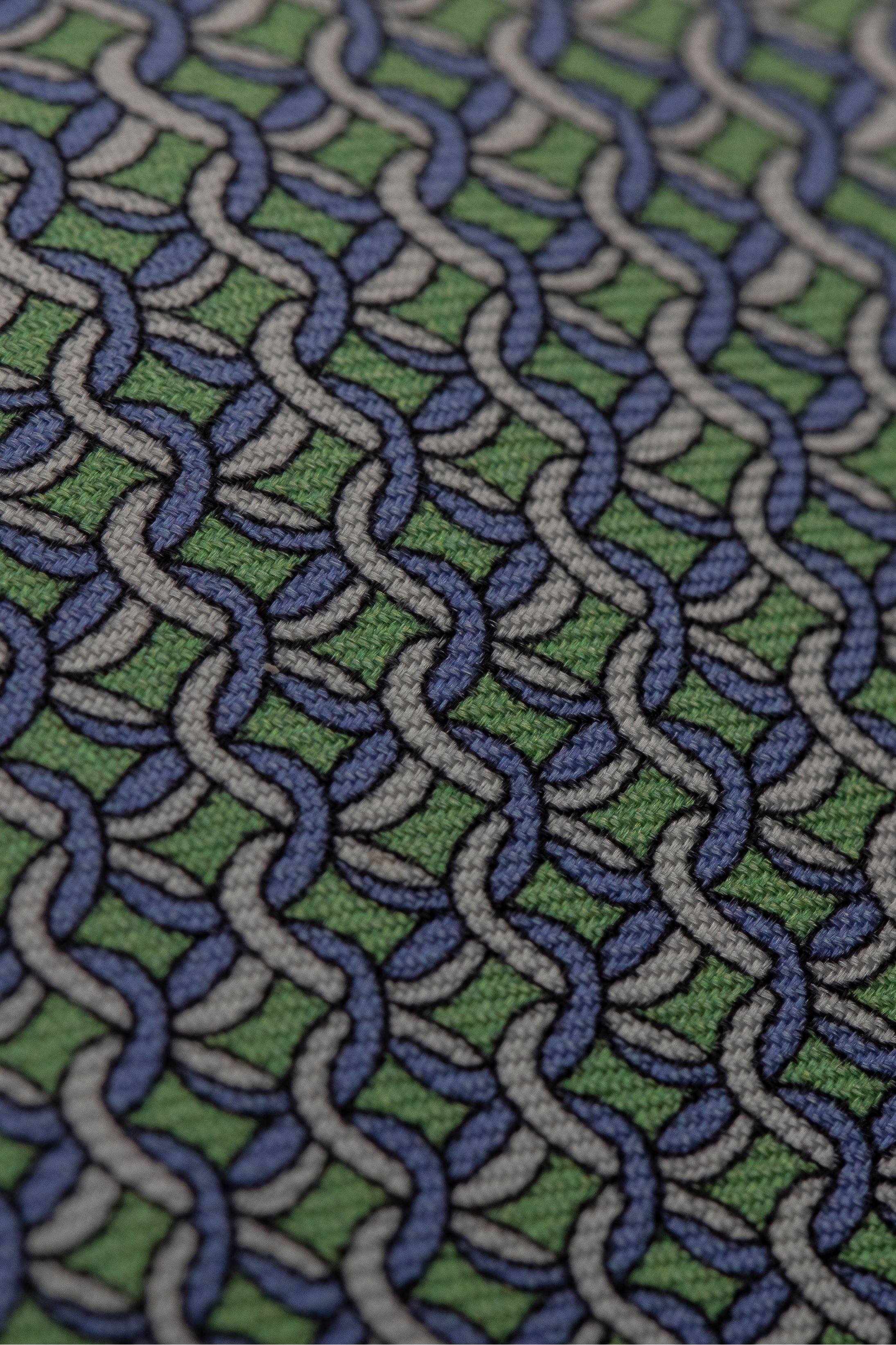 Gravata Seda Italiana Verde Claro 