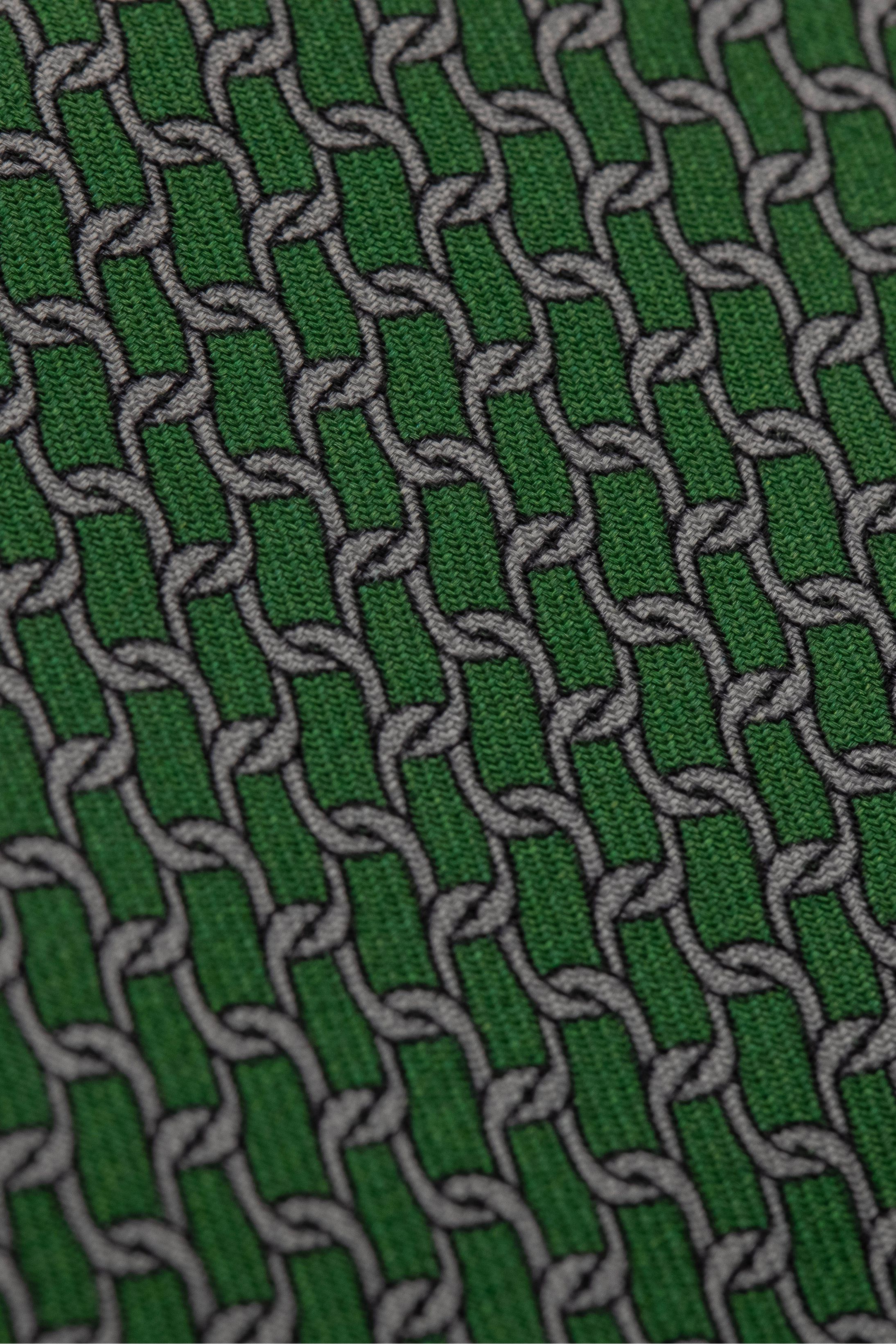Gravata Seda Italiana Verde 