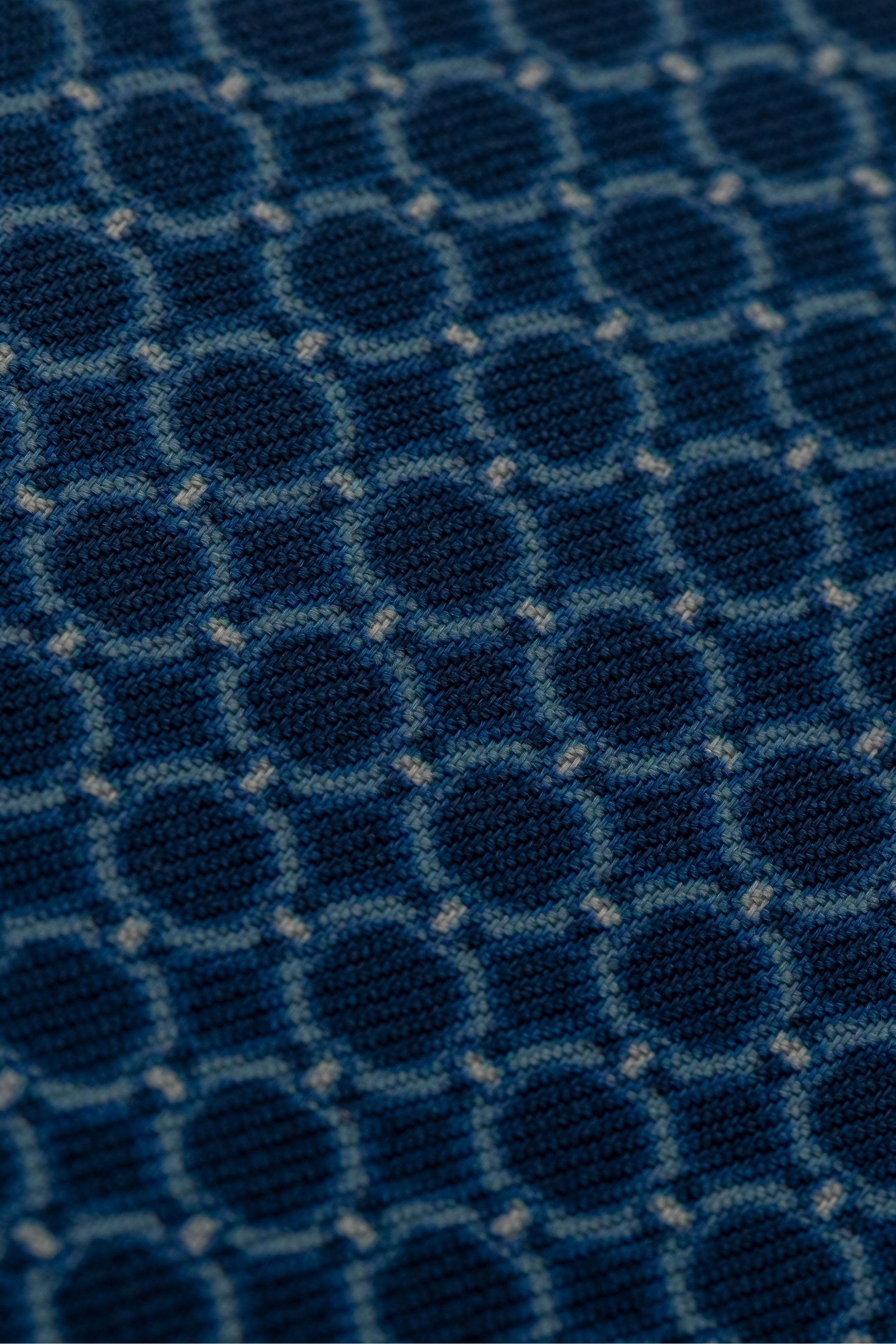 Gravata Seda Italiana Azul 