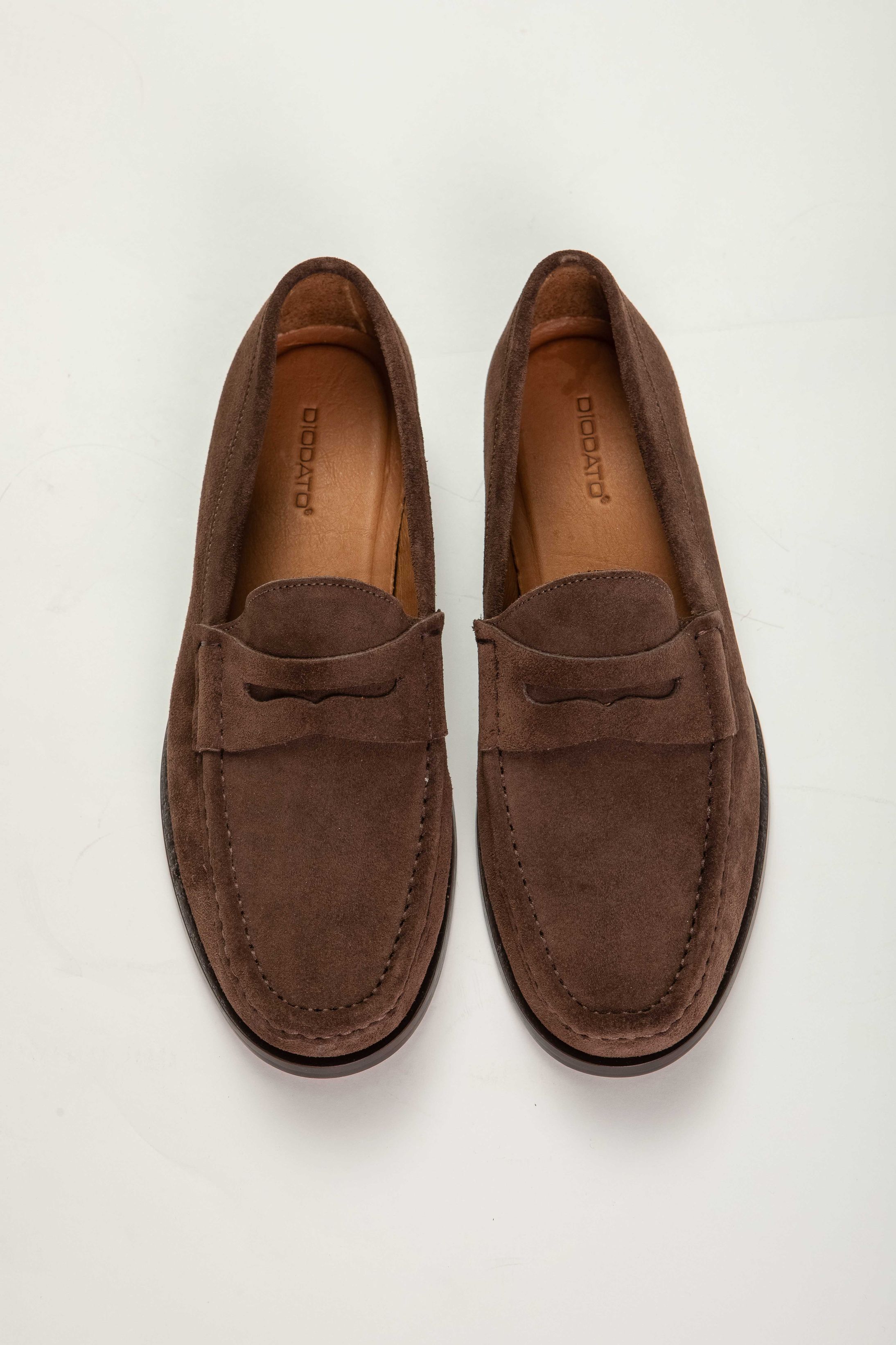 Mocassim Italiano Camurça - Diodato Alfaiataria