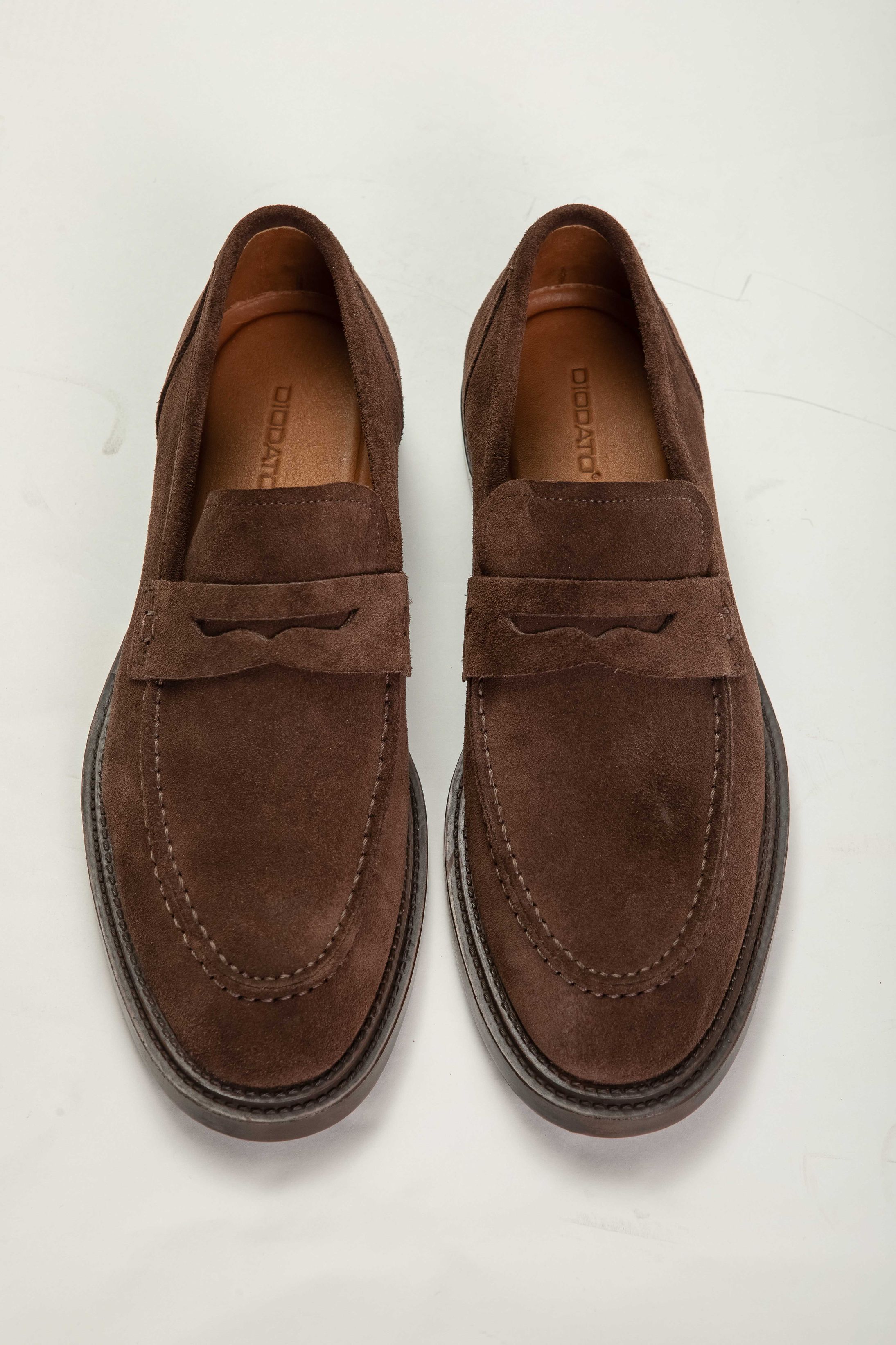 Penny Loafer Camurça Milano - Diodato Alfaiataria