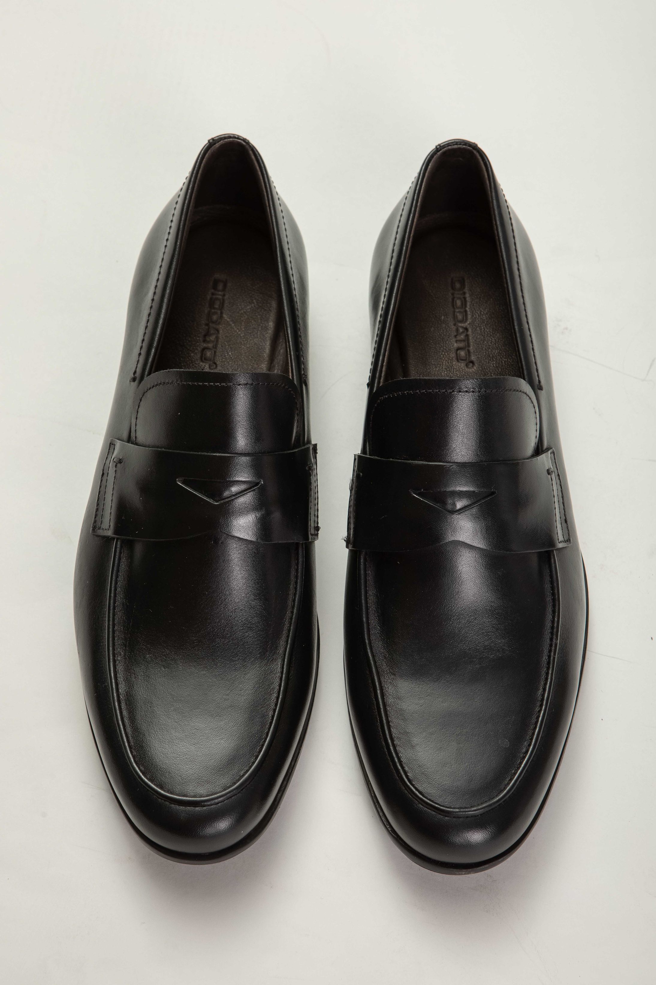 Penny Loafer Lugano Preto - Diodato Alfaiataria