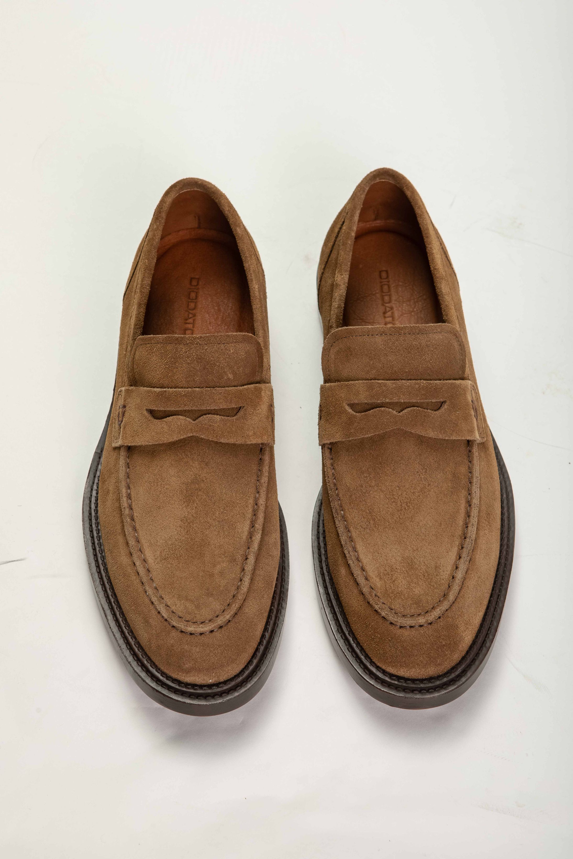 Penny Loafer Camurça Milano - Diodato Alfaiataria