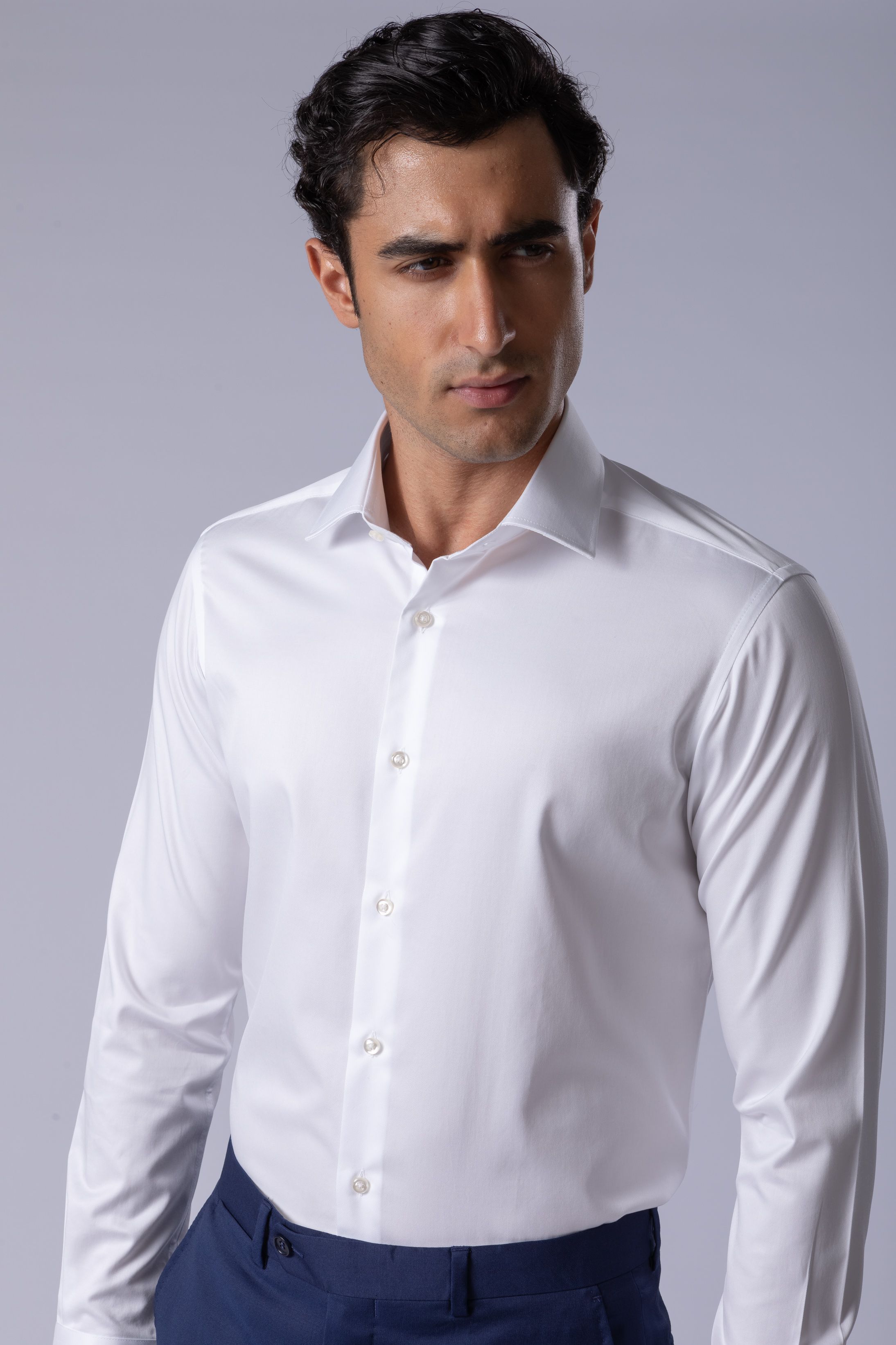Camisa Social Regular Fio 140 Extra longo - Diodato Alfaiataria