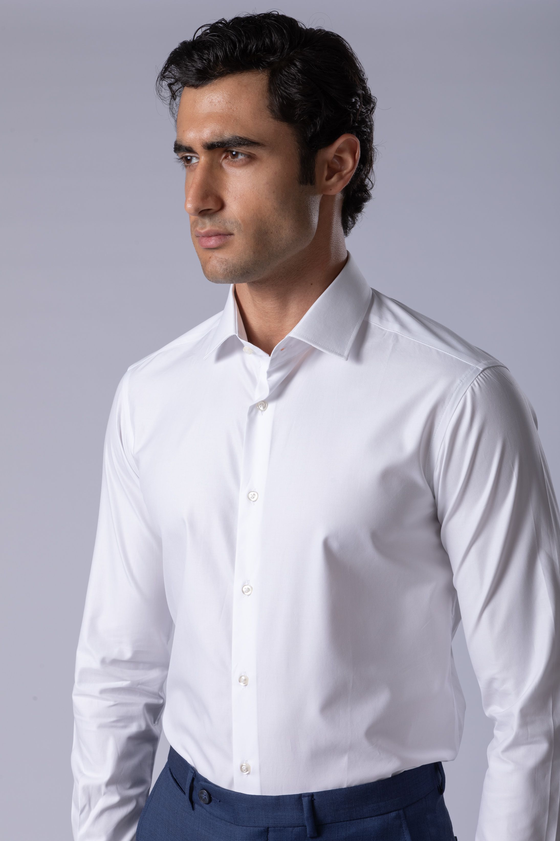 Camisa Social Slim fit Extrafine Cotton - Diodato Alfaiataria