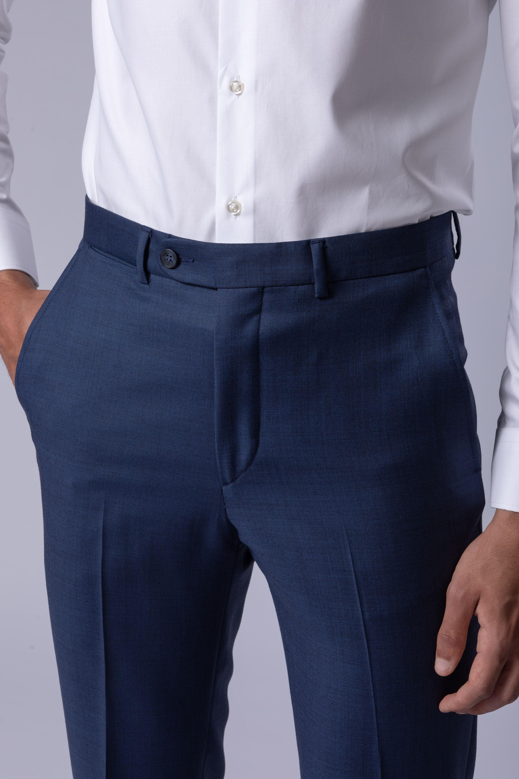 Terno Super 120 Slim Marinho