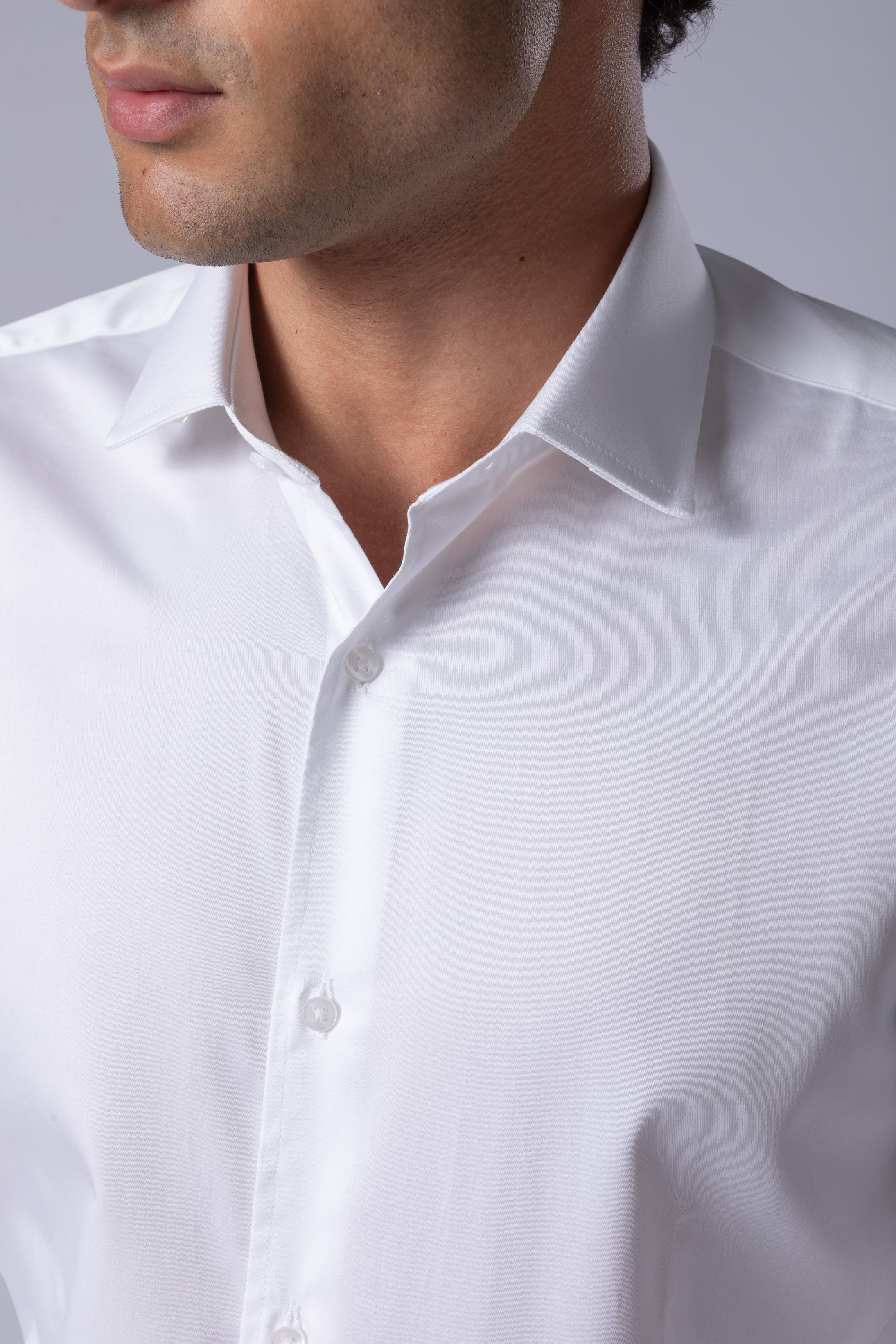 Camisa Social Slim fit fio 100 