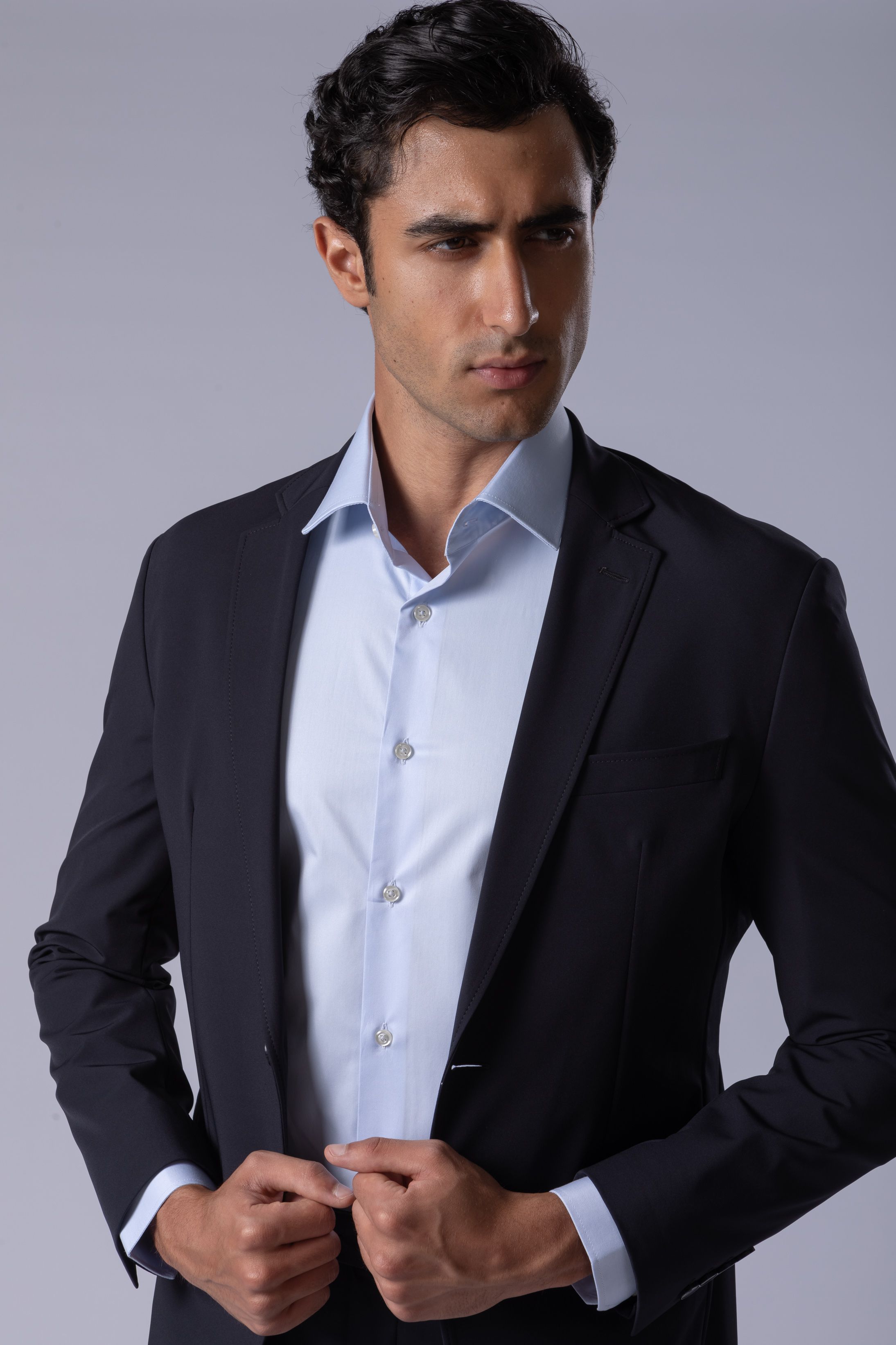 Blazer Slim Fit Firenze Marinho noite - Diodato Alfaiataria