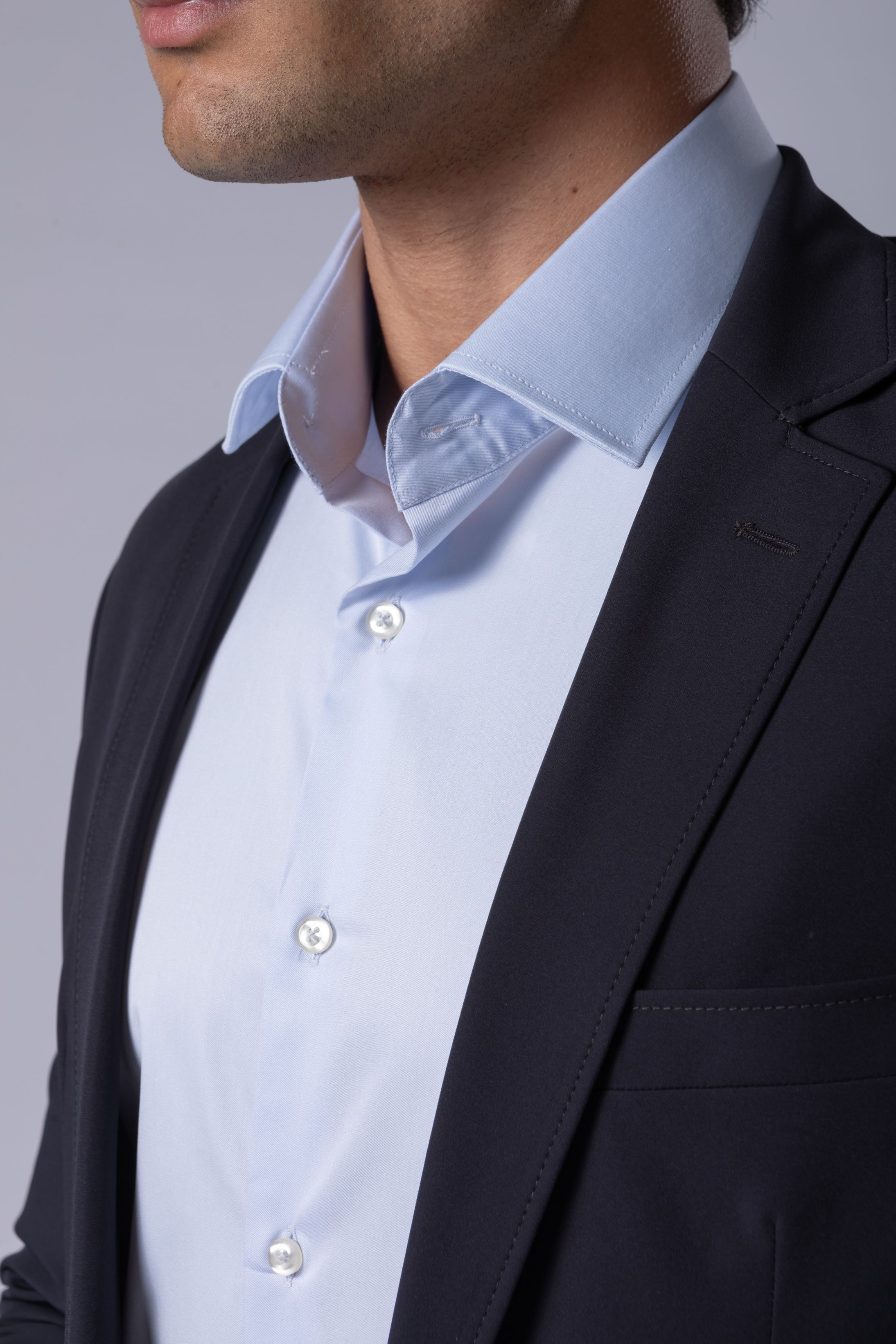 Costume Slim fit Tecido Tecnológico Firenze Marinho noite