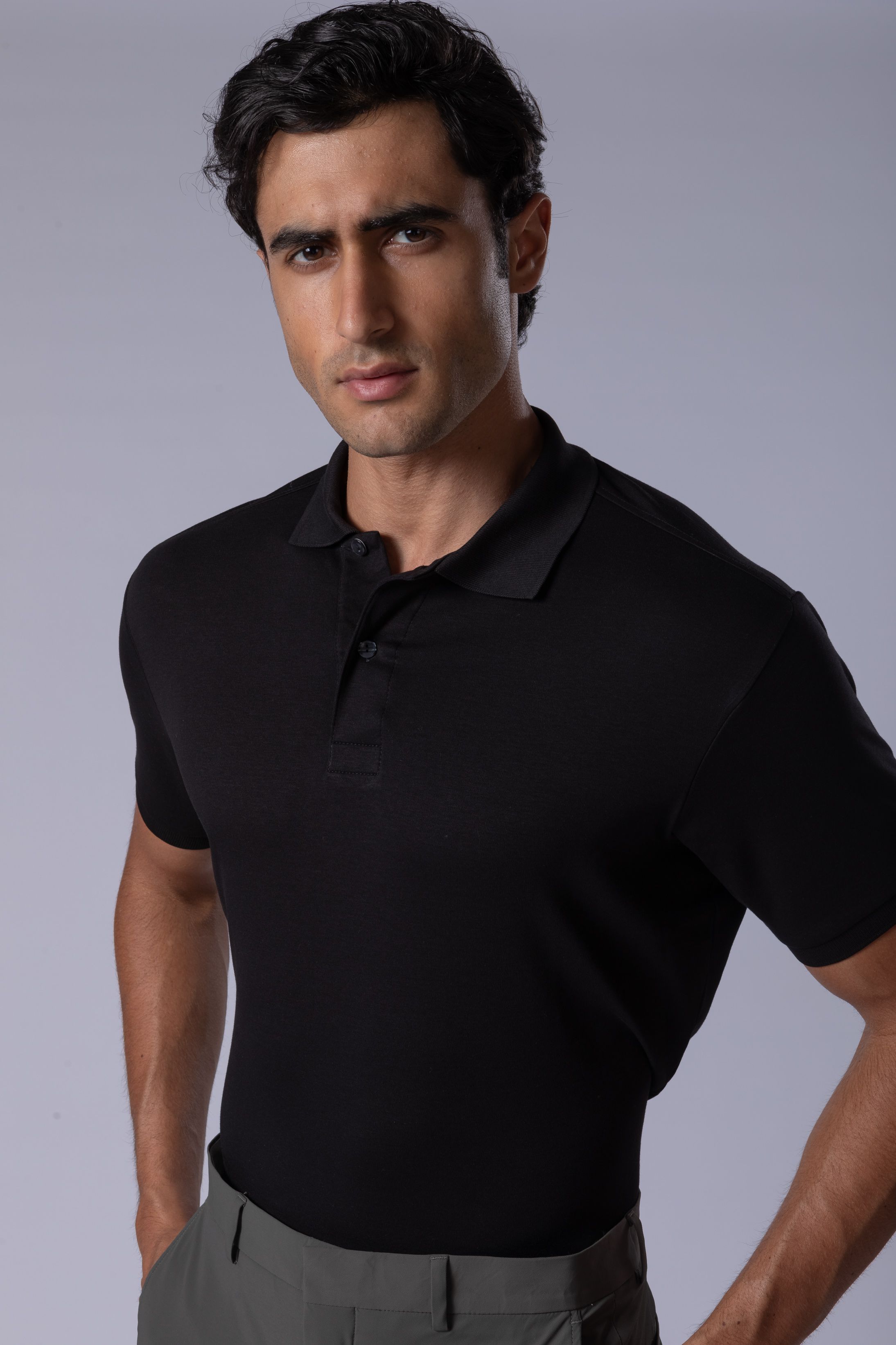Camisa Polo Pimma Cotton Preto