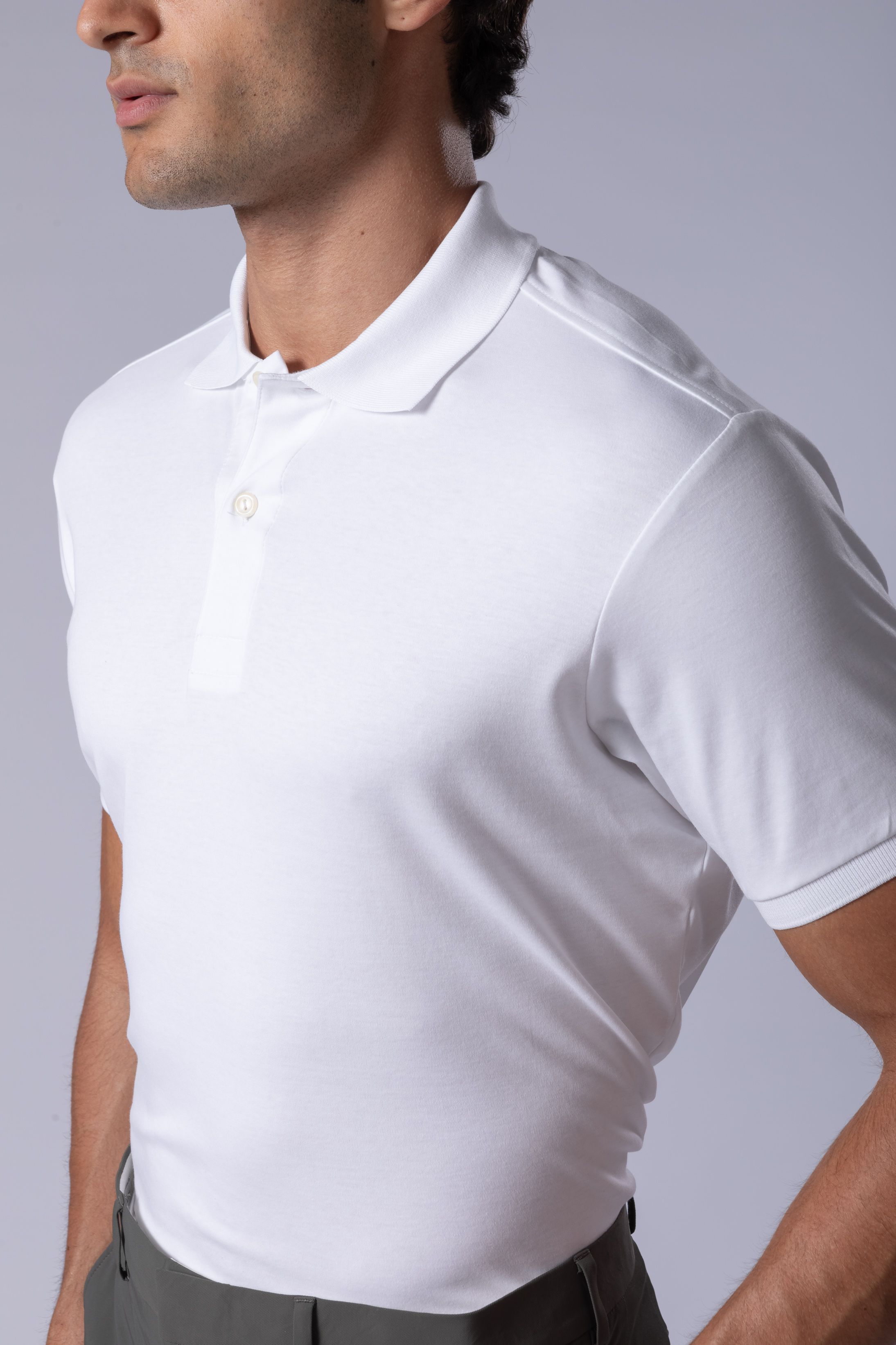 Camisa Polo Pimma Cotton Branca