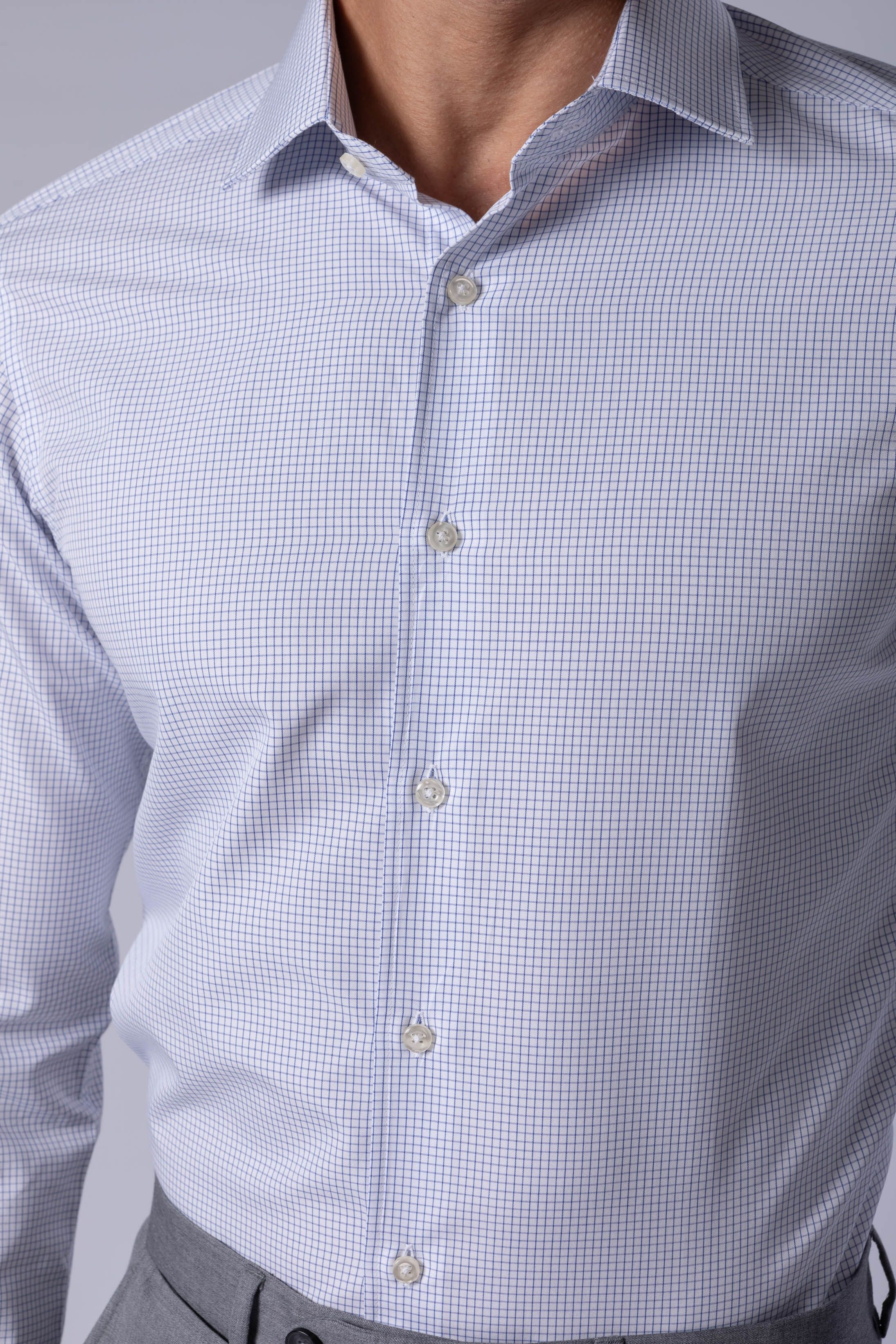 Camisa Social Slim fit fio 80