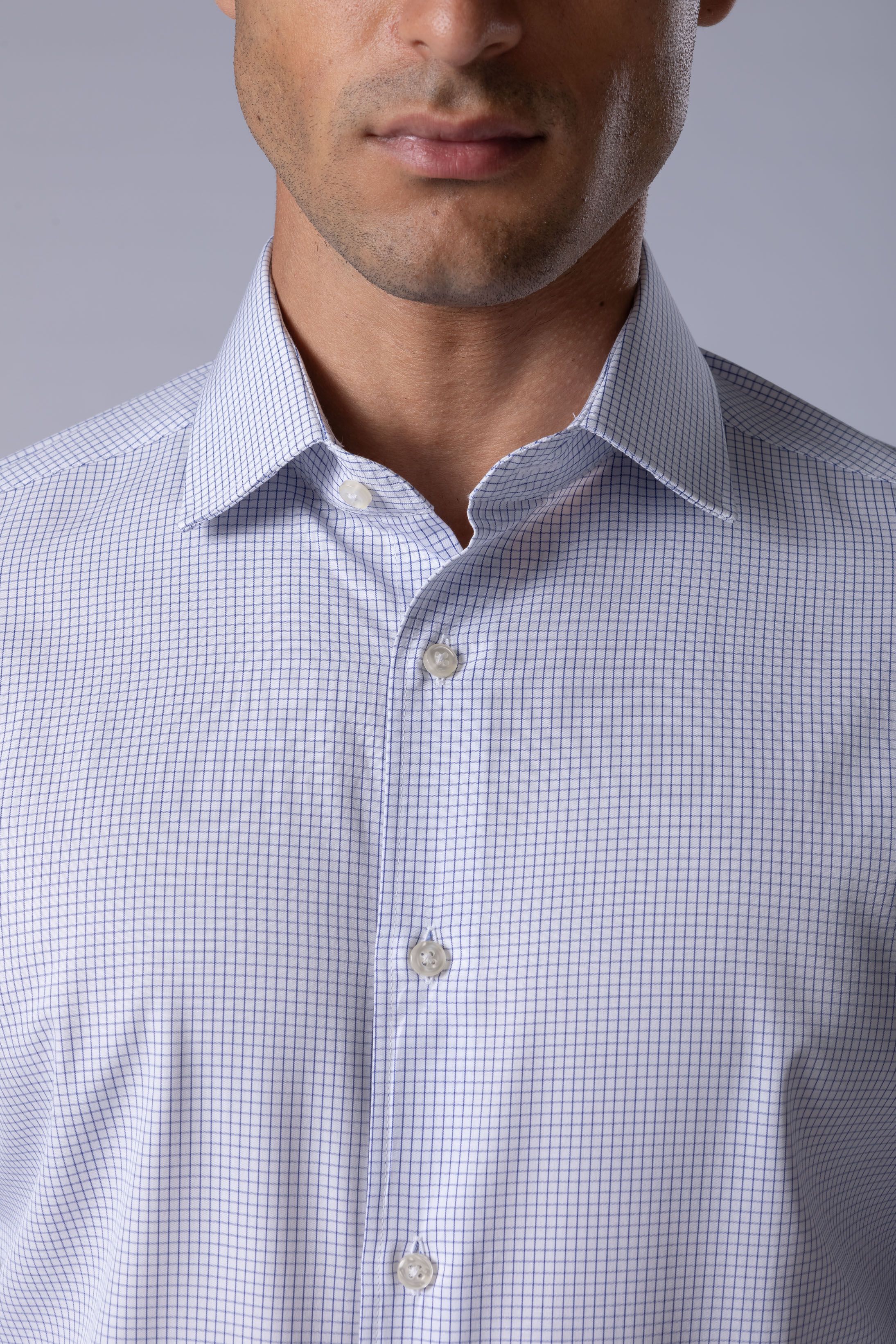 Camisa Social Slim fit fio 80