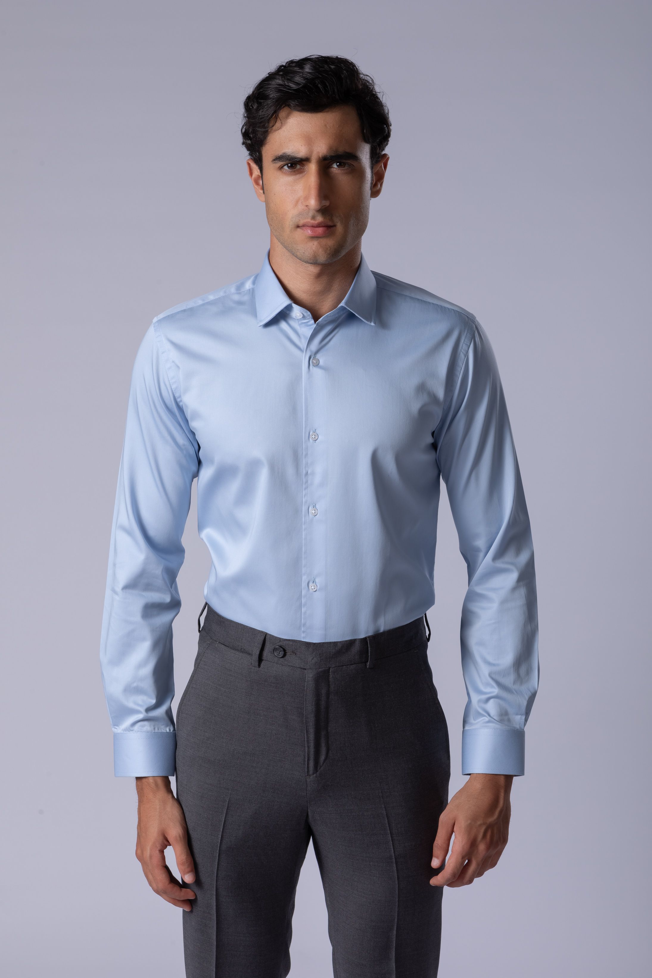 Camisa Social Slim fit fio 100 - Diodato Alfaiataria