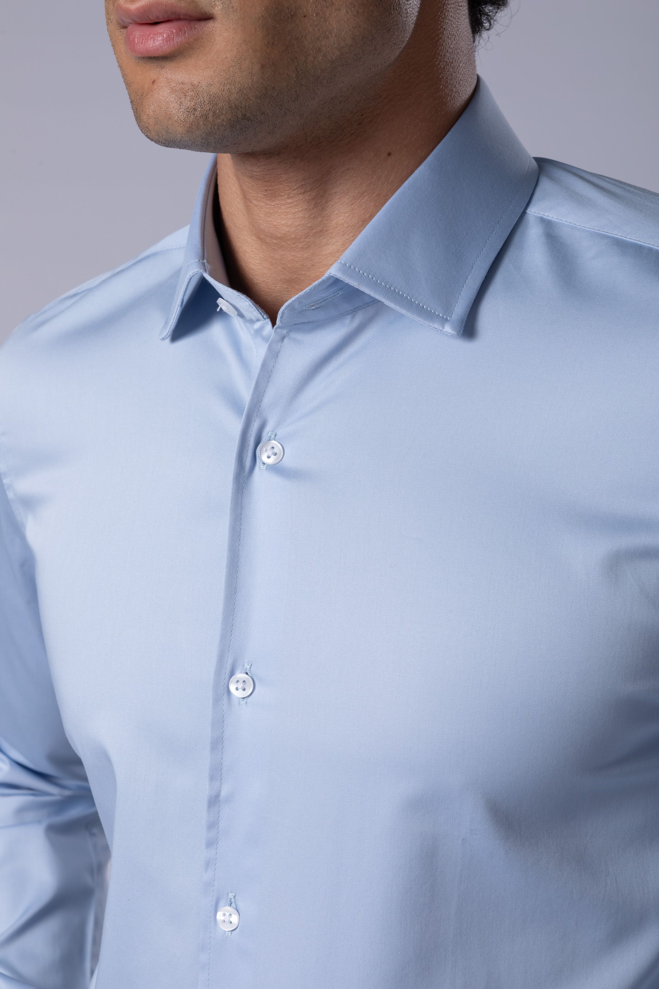 Camisa Social Slim fit fio 100