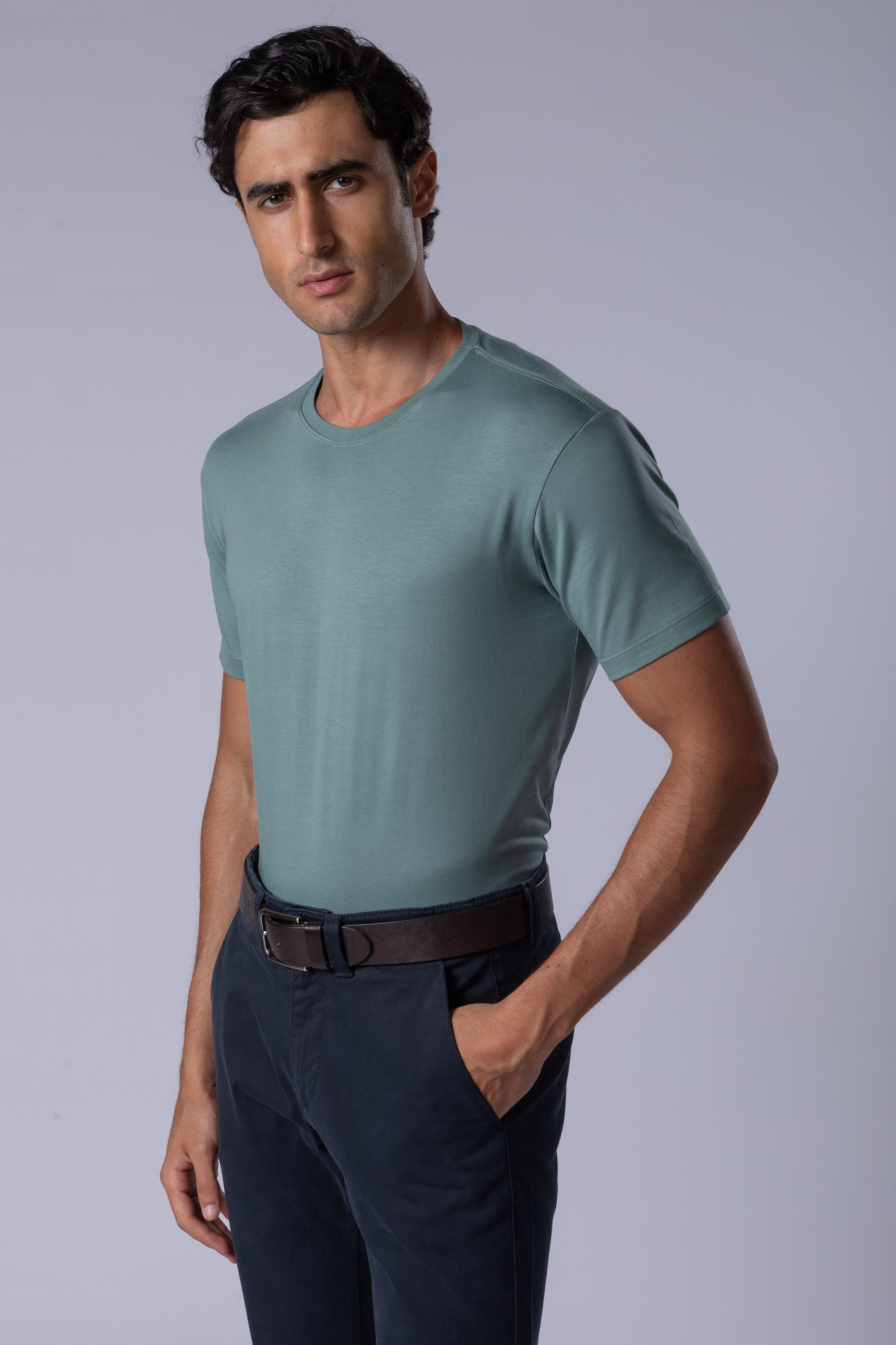 T shirt Pimma Cotton Verde - Diodato Alfaiataria