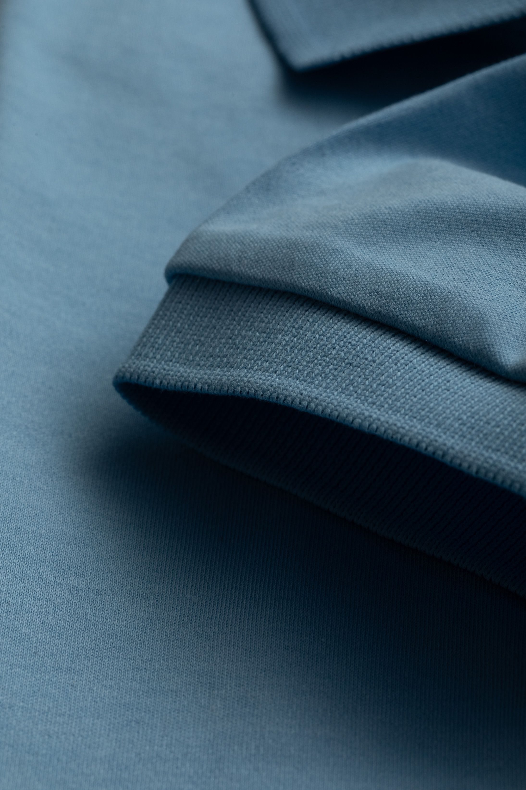 Camisa Polo Malha Peruana azul 