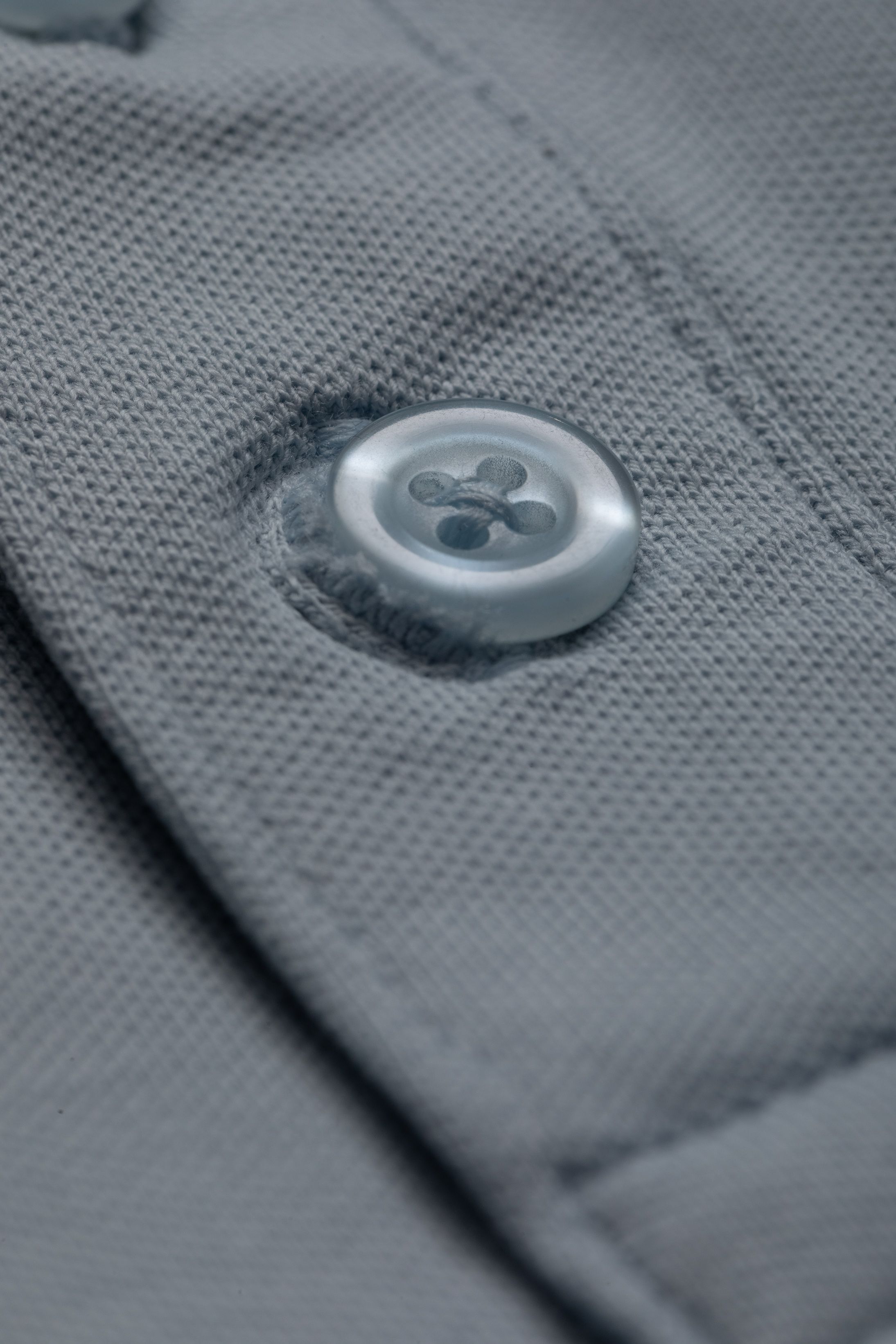 Camisa Polo Piquet Pimma Cotton azul claro