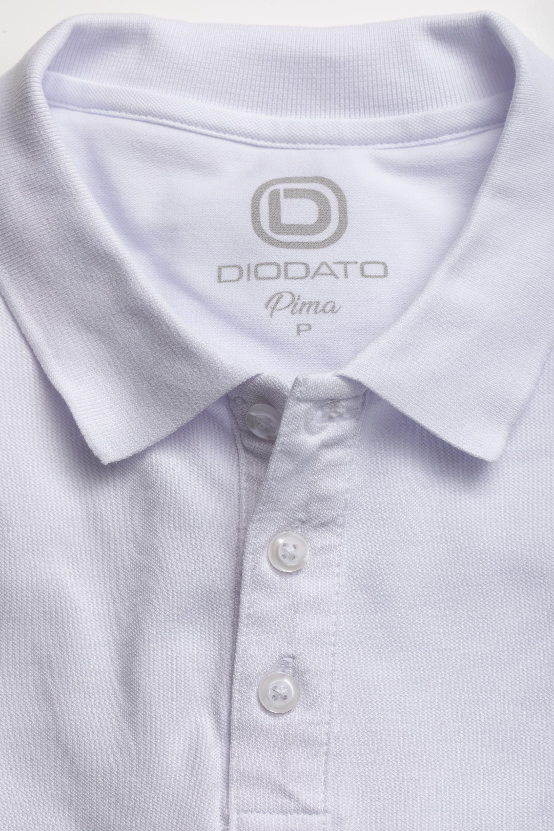 Camisa Polo Piquet Pimma Cotton Branca